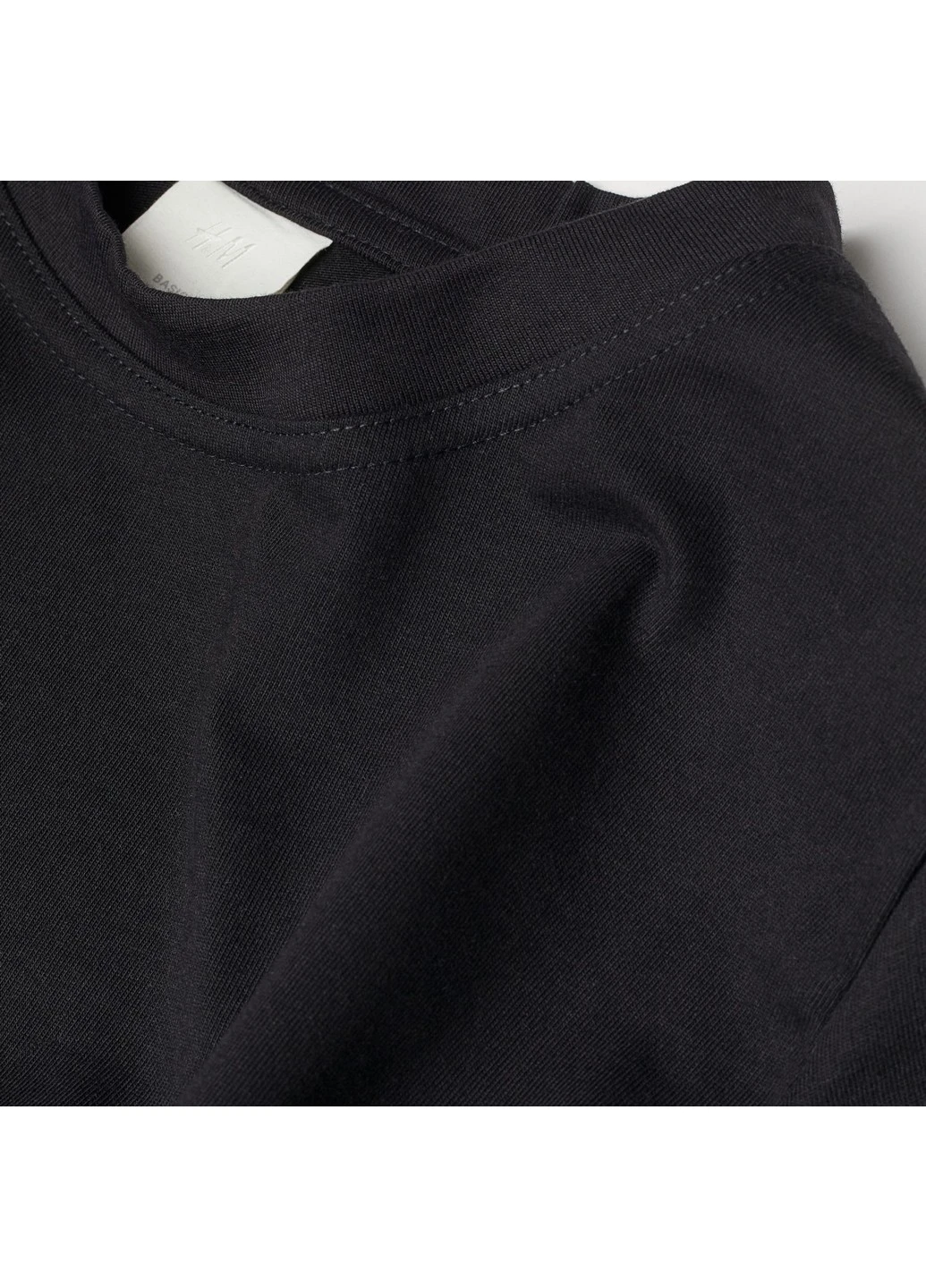 Черное кэжуал платье H&M однотонное