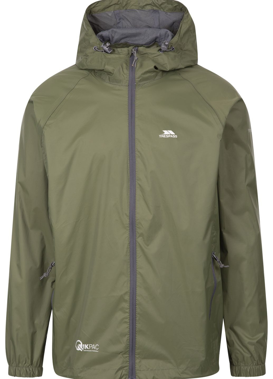 Оливкова (хакі) вітровка Trespass QIKPAC JACKET