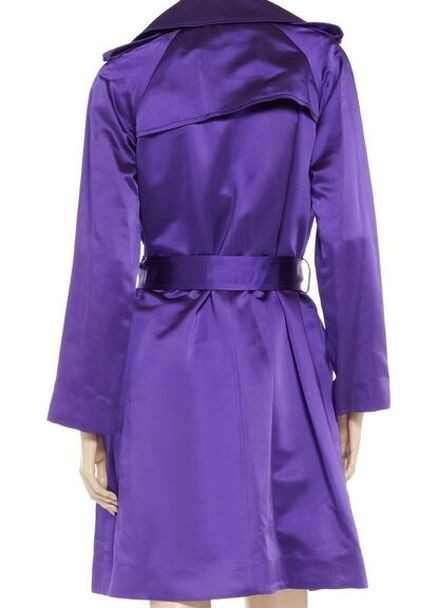 Фіолетовий демісезонний Плащ тренчкот Dolce & Gabbana