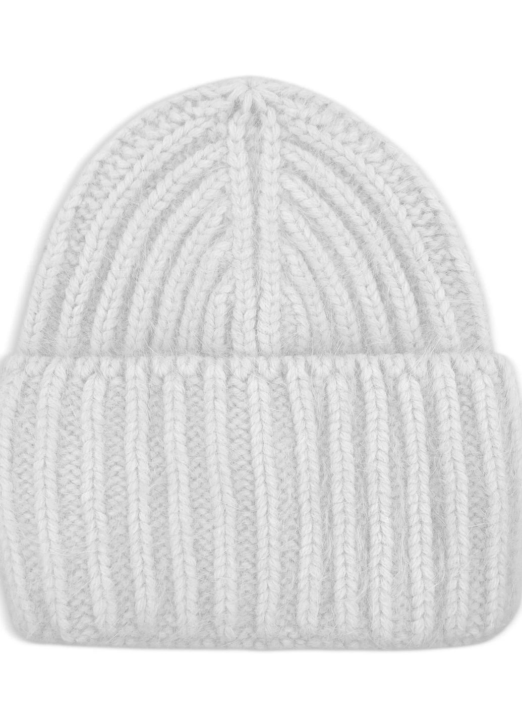 9053 Шапка ангорова "Кіра" F10-Білий р.56 (A_001442) Anmerino (266273602)