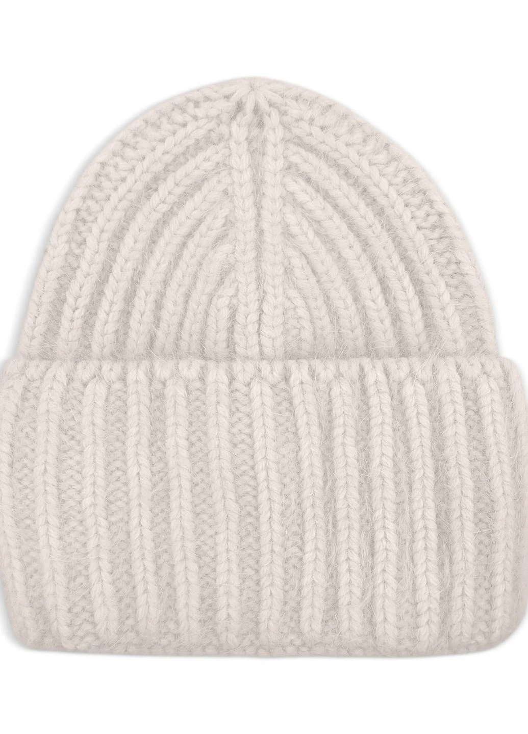 9053 Шапка ангорова "Кіра" F08-Молочний р.56 (A_001444) Anmerino (266273603)