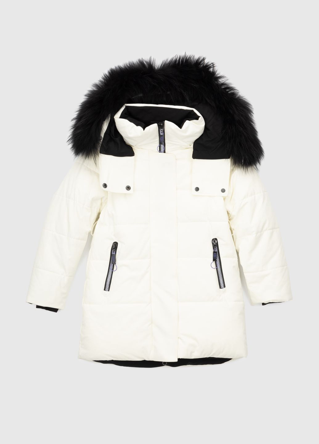 Молочная зимняя куртка Feiying