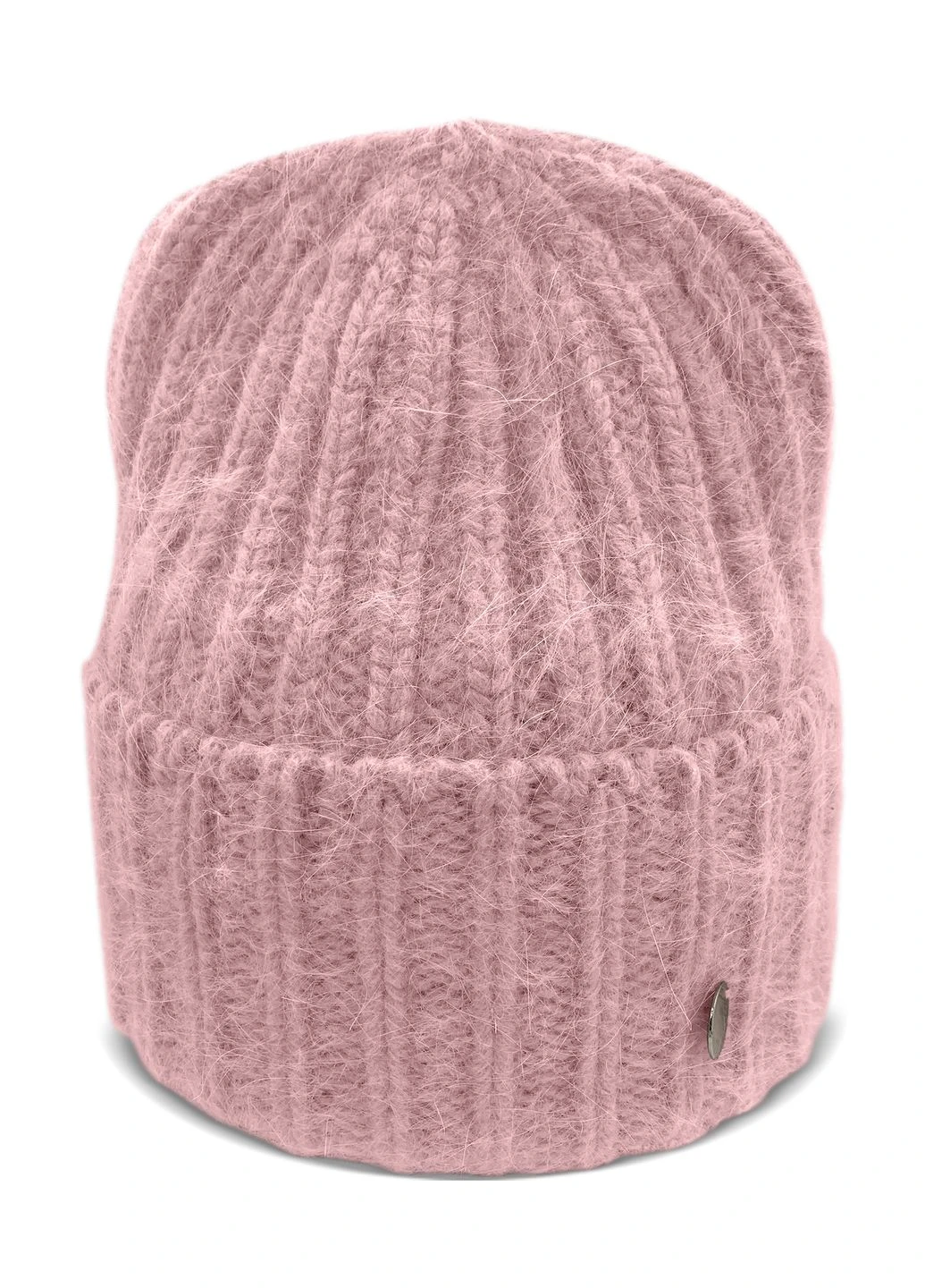 9052 Шапка ангорова "Феліція" F34-Персик р.56 (G_001419) Anmerino (266273600)