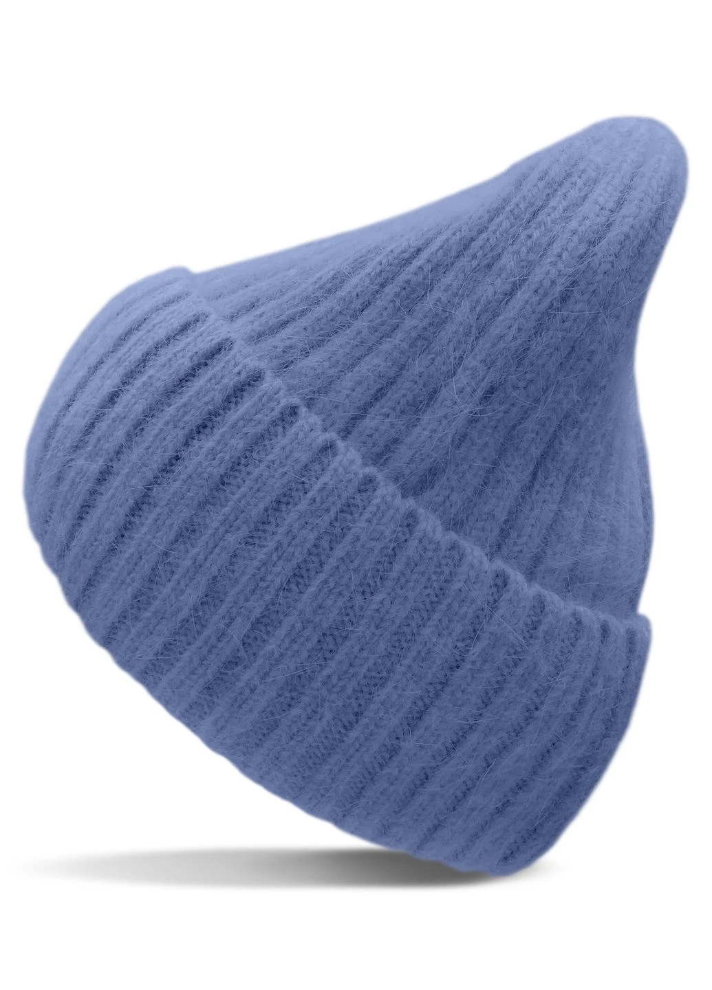 9054 Шапка ангоровая "Амазонка" F48 Джинс 54-56р. (G_001479) Anmerino (266273559)