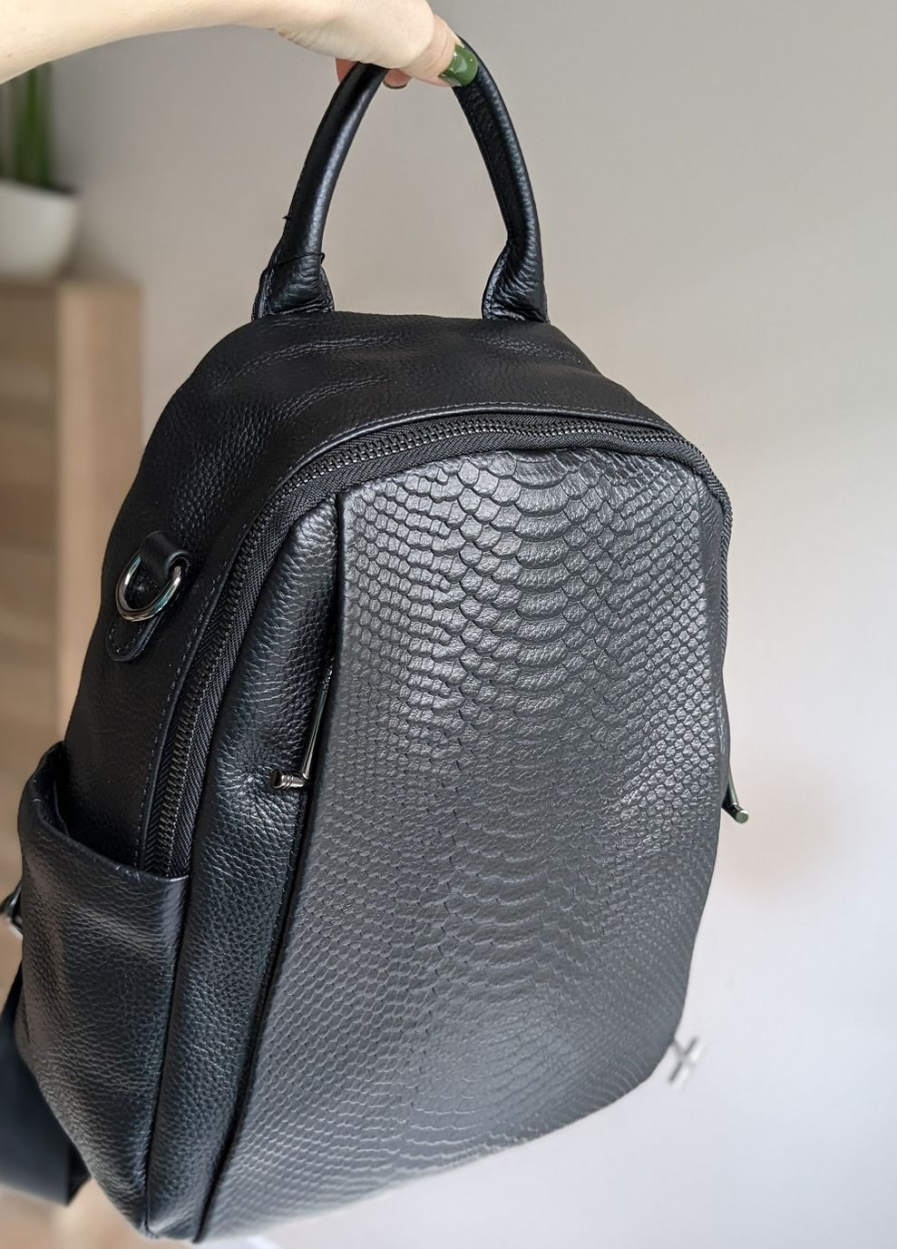 Кожаный рюкзак-сумка Vishnya (266276858)