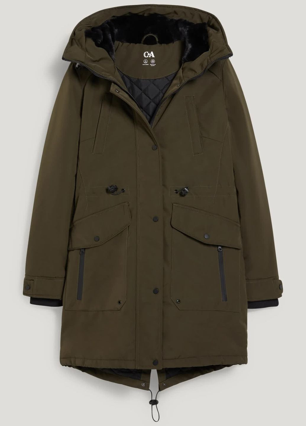 Утепленная парка C&A (266338190)