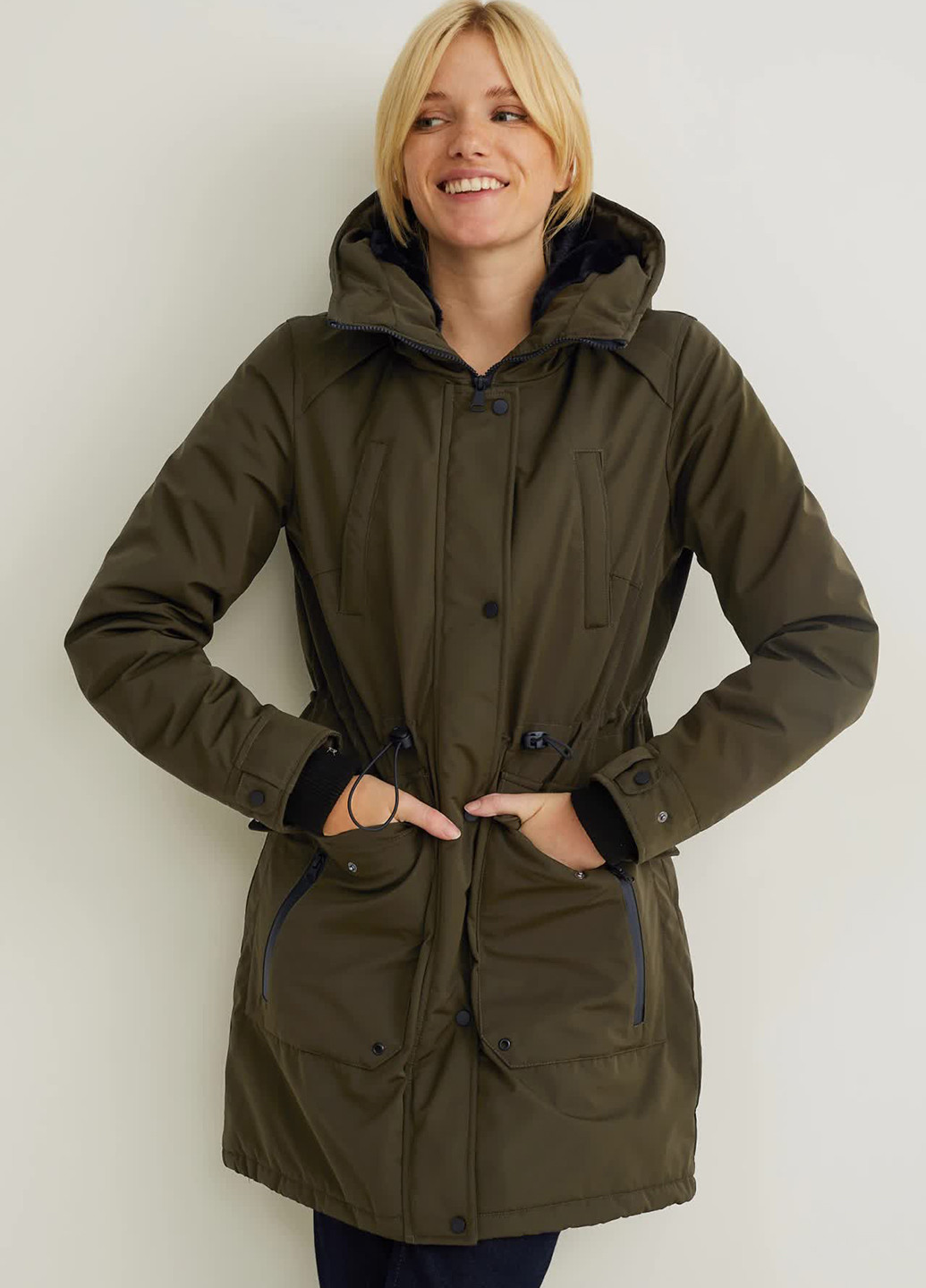 Утепленная парка C&A (266338190)