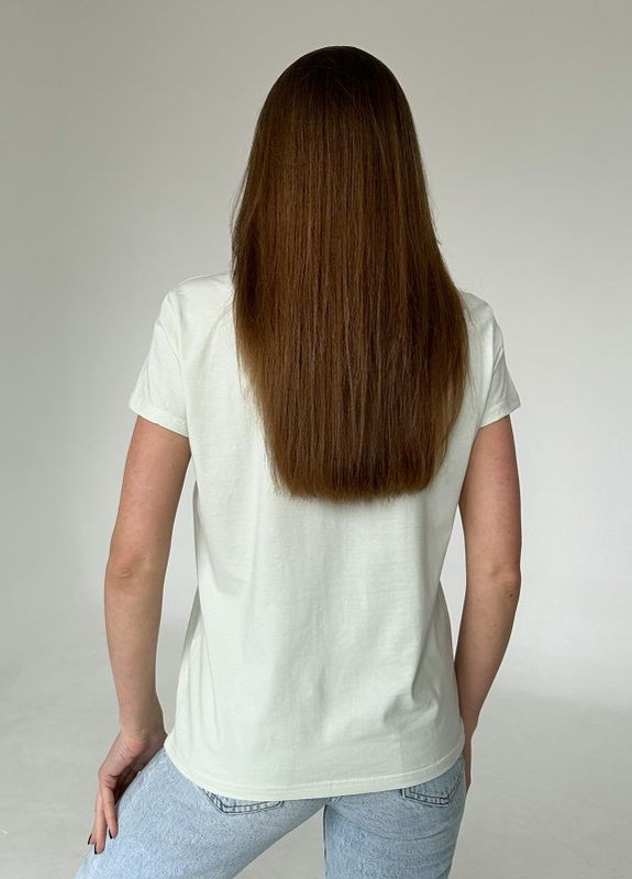 Мятная футболка с декором-нашивкой Magnet - (266344556)