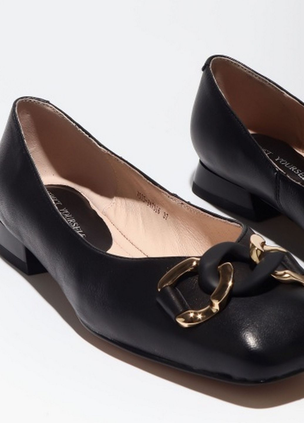 Respect Туфли женские черный з натуральная кожа, украина — (266413459)