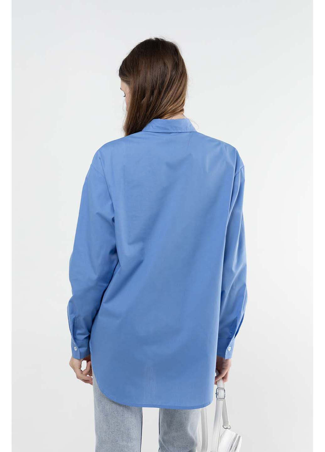Голубой кэжуал рубашка Onme