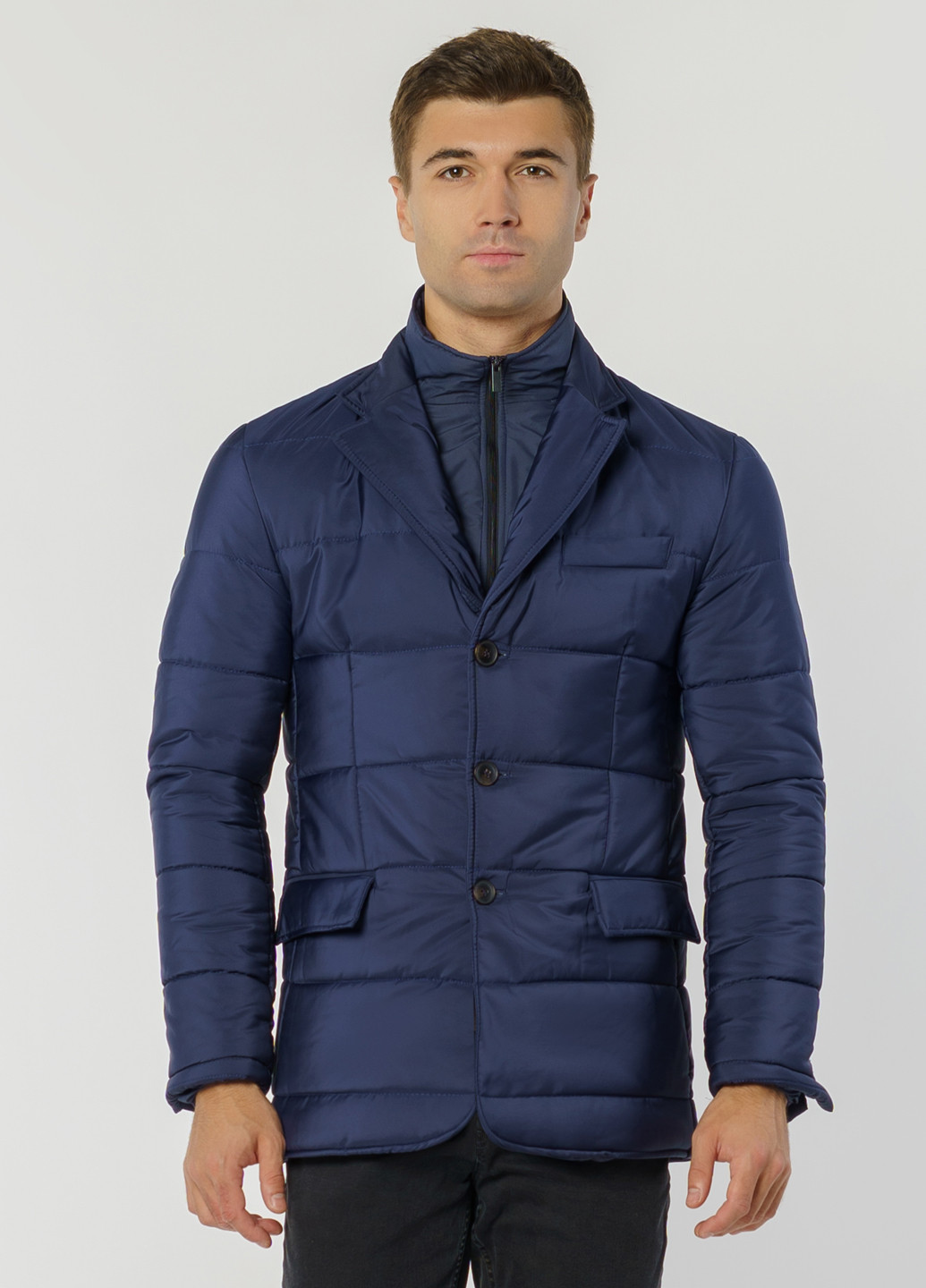 Синяя зимняя куртка мужская Arber COOPER M