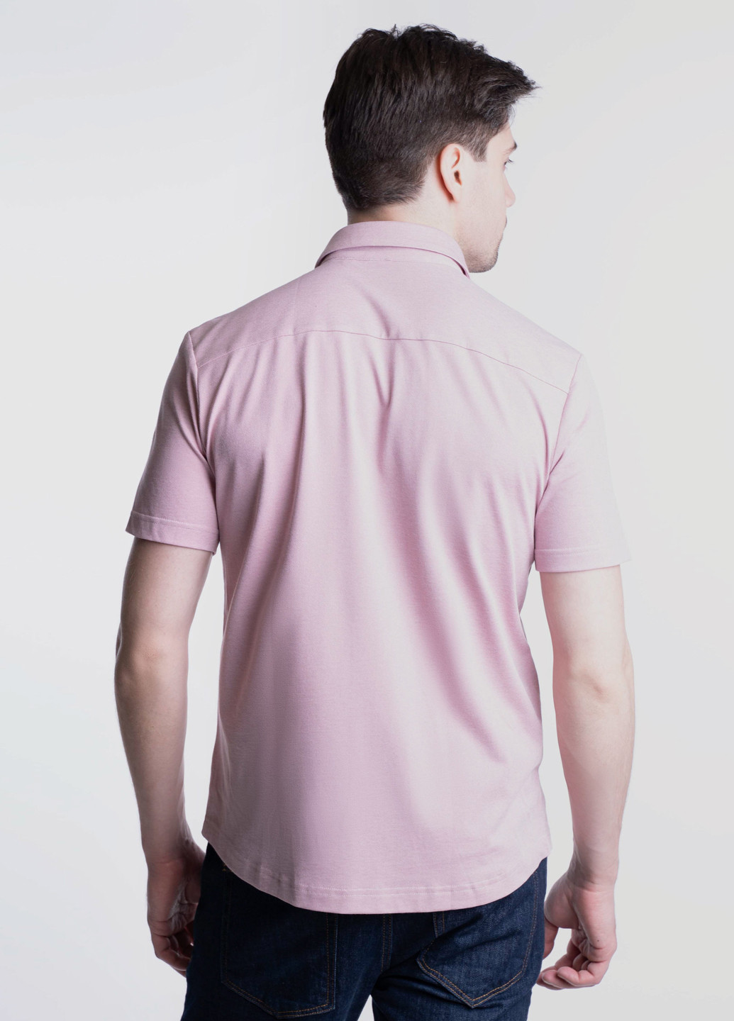 Розовая кэжуал рубашка Arber