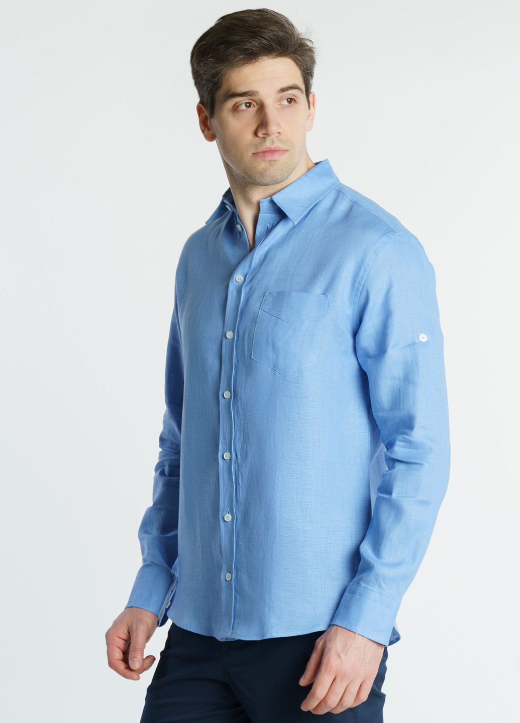 Сорочка чоловіча Arber linen shirt 1.1 (266422186)
