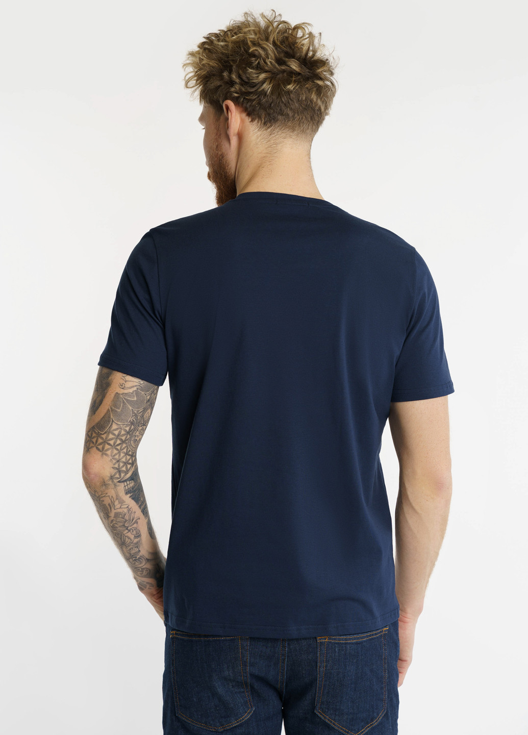 Синяя футболка мужская Arber T-SHIRT FF10