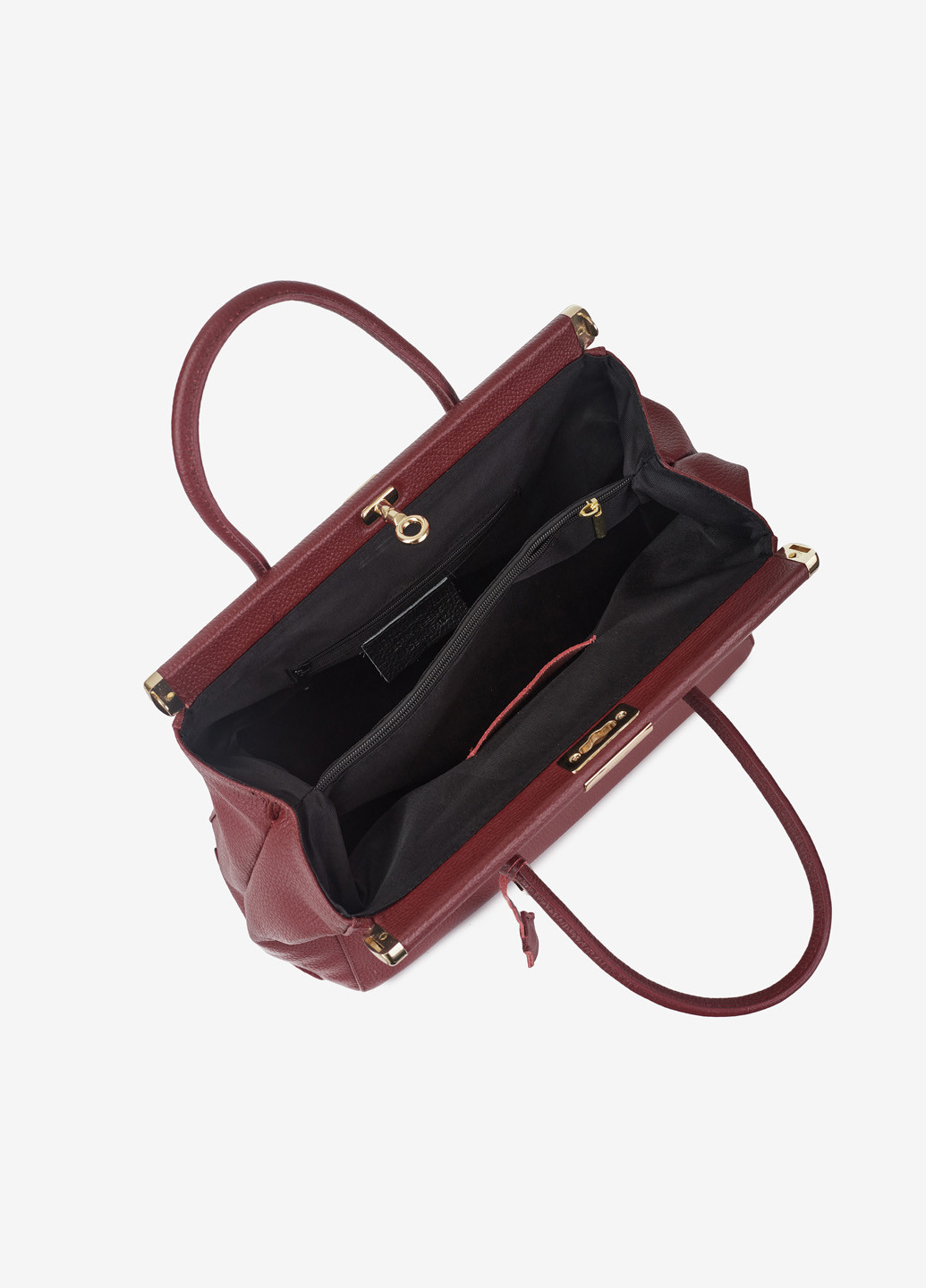 Сумка жіноча шкіряна саквояж середня Travel bag Regina Notte (266411716)