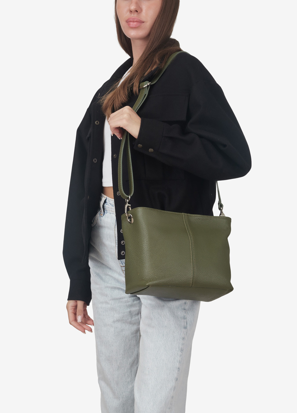 Сумка женская кожаная кросс-боди маленькая Сrossbody Regina Notte (266411717)