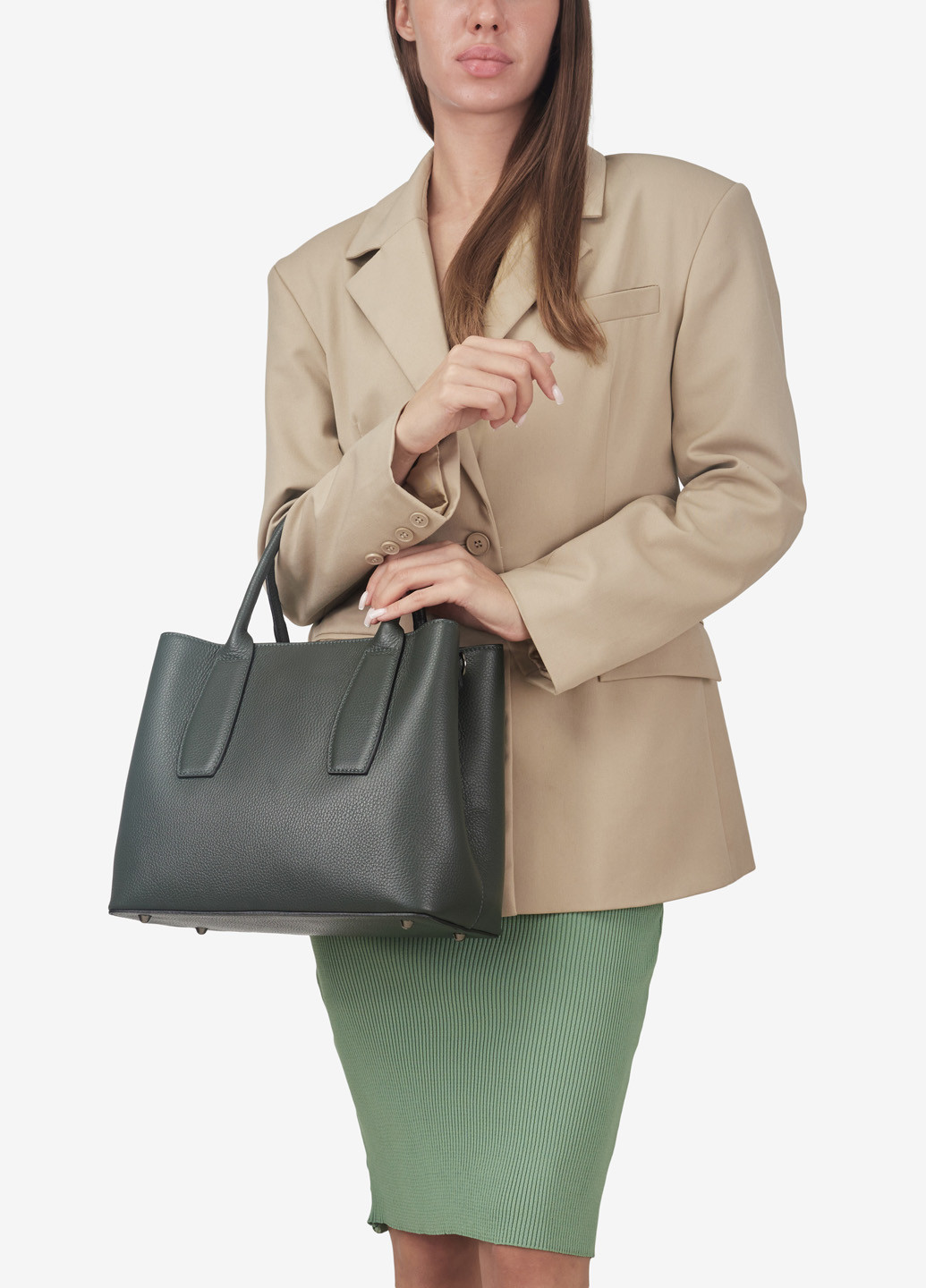 Сумка женская кожаная тоут средняя Tote Regina Notte (266411642)