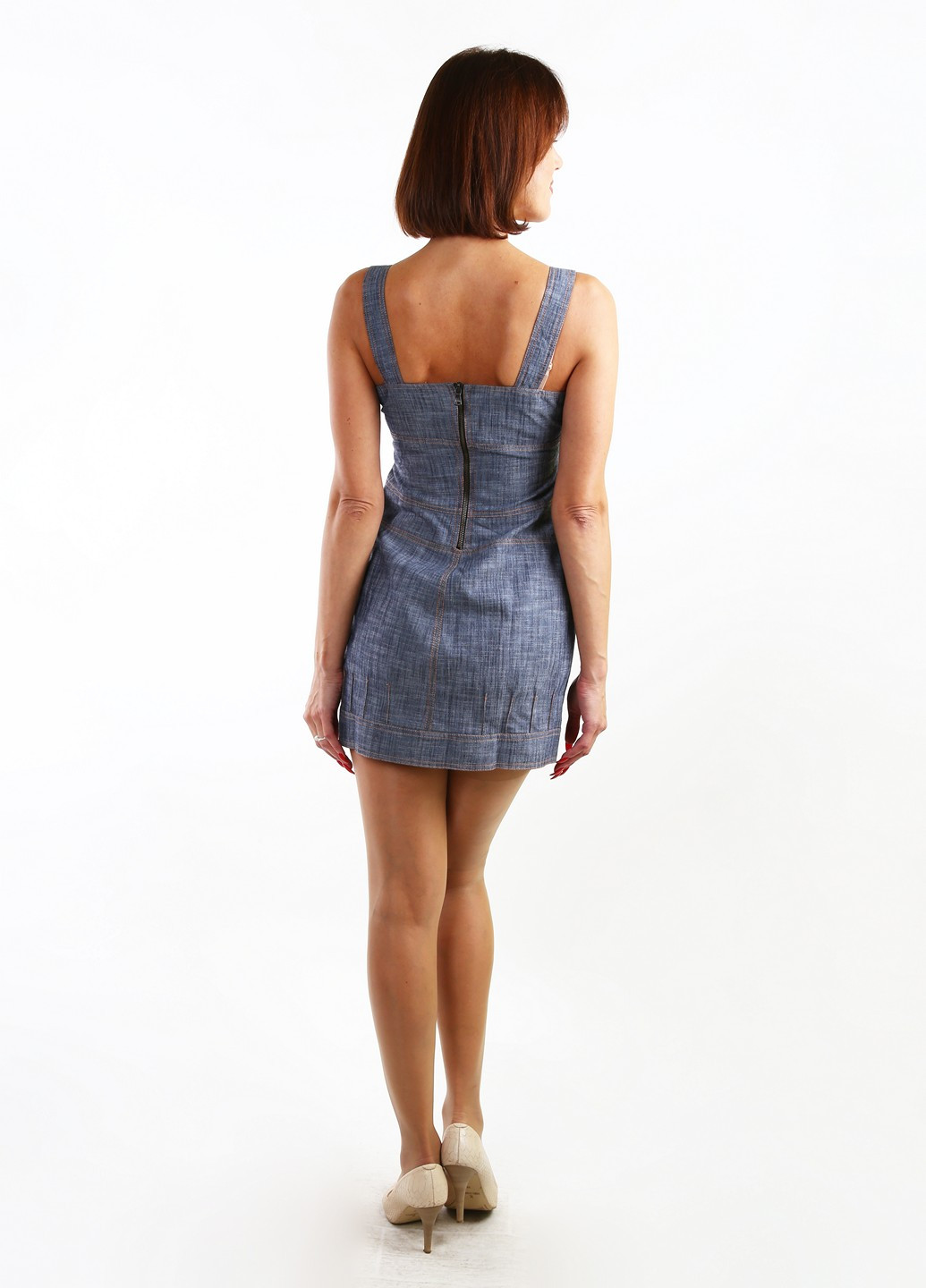 Летний женский сарафан Zemal однотонный