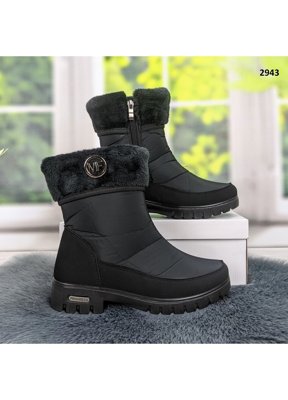 Черевики дутики жіночі зимові Progress (266411747)