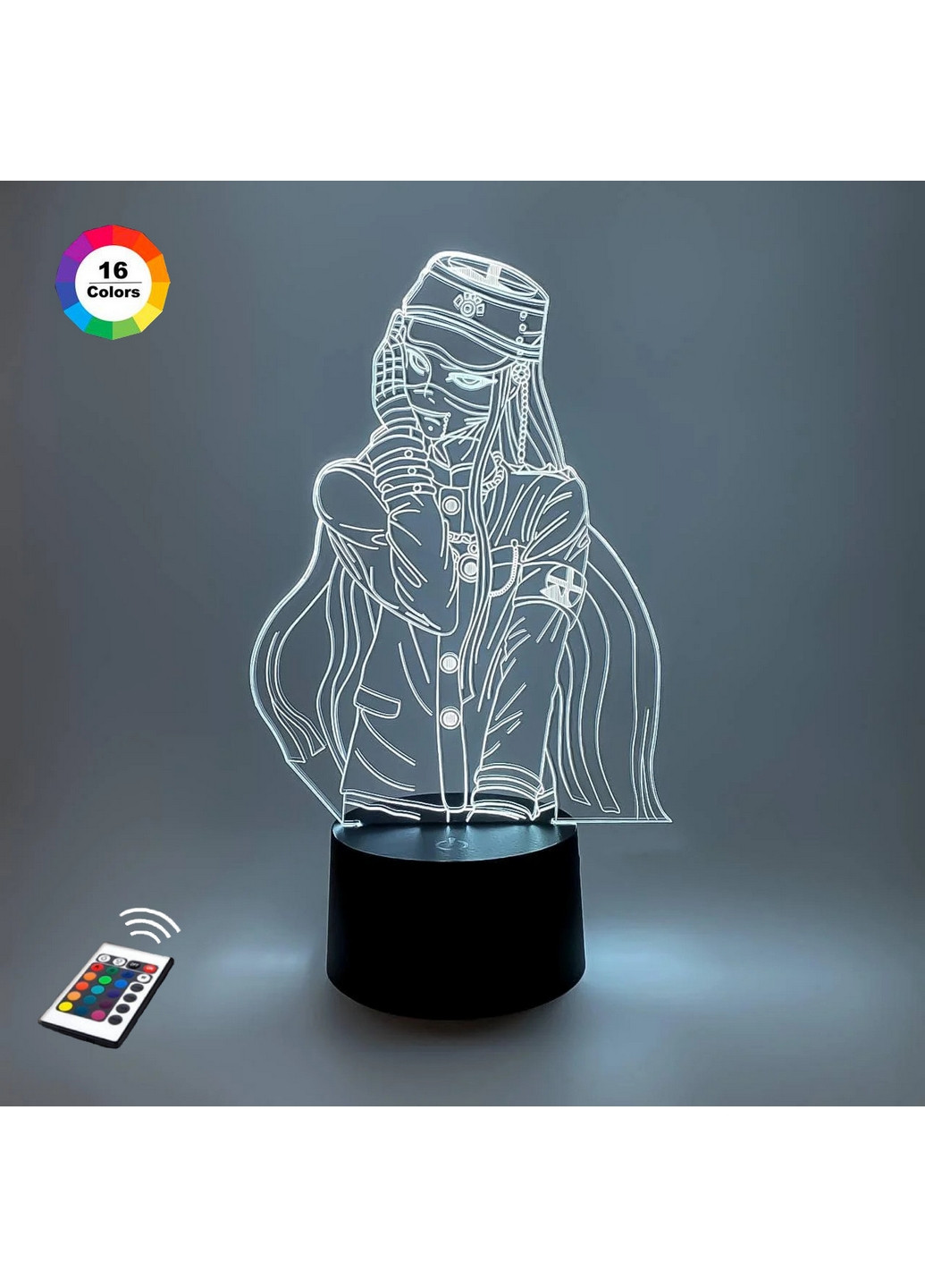 Ночник-светильник 3D "Корикиё Шингуджи" 25х15 см 3DTOYSLAMP (266418483)