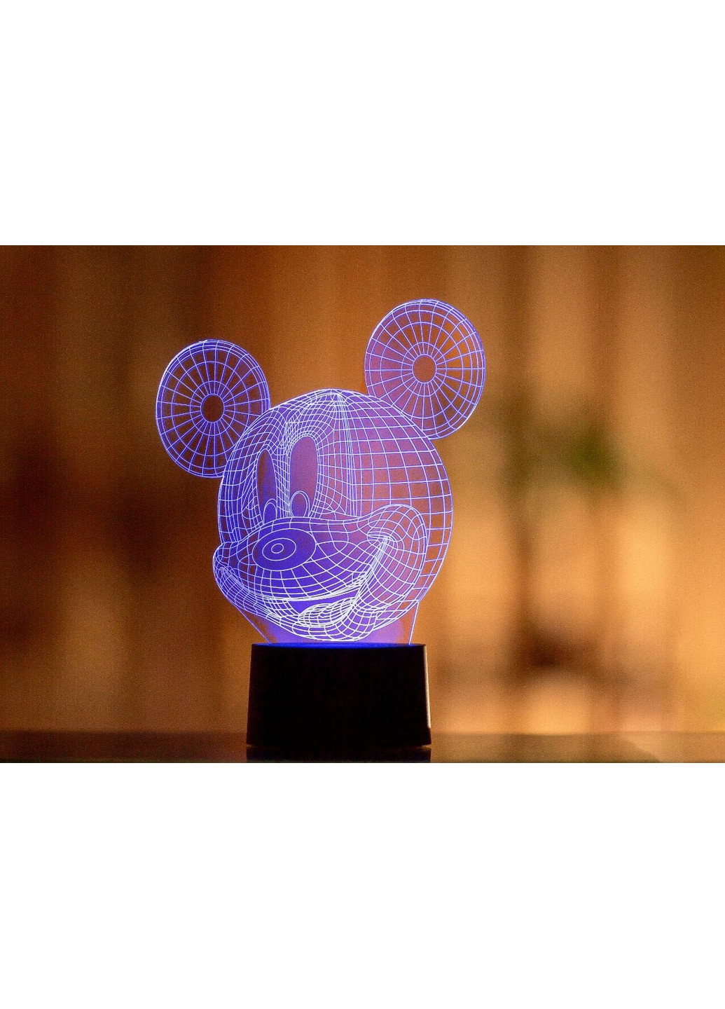 Сменная картинка для ночника-светильника 3D "Микки Маус" 3DTOYSLAMP (266418191)