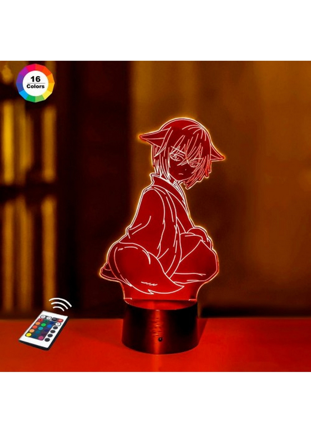 Ночник-светильник 3D "Томоэ 2" 24х14 см 3DTOYSLAMP (266418725)