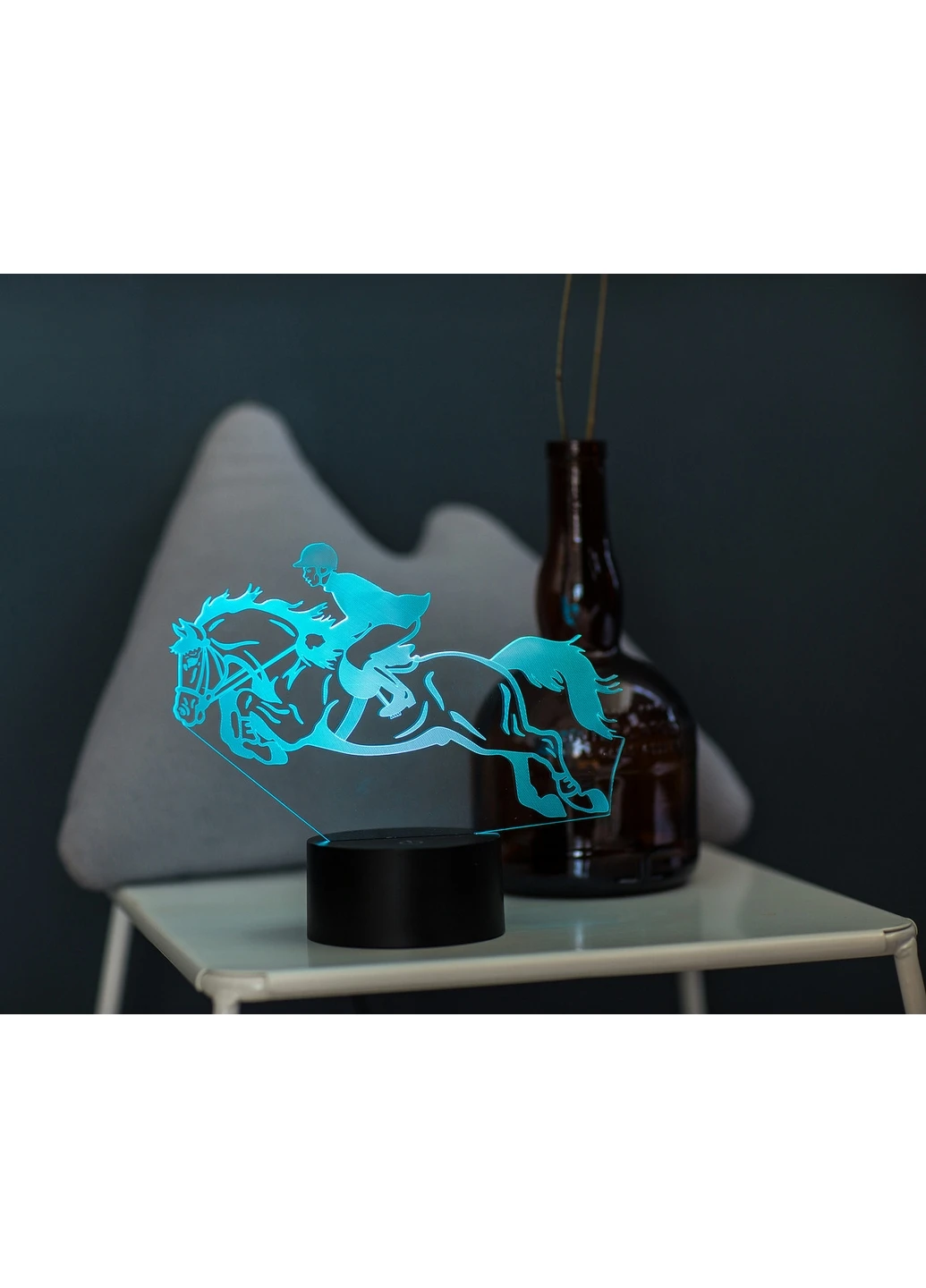 Сменная картинка для ночника-светильника 3D "Конный спорт" 3DTOYSLAMP (266419244)