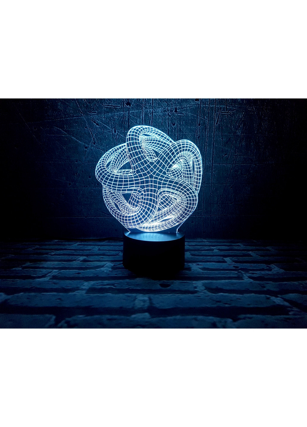 Нічник-світильник 3D "Зірка" 19х14 см 3DTOYSLAMP (266419175)