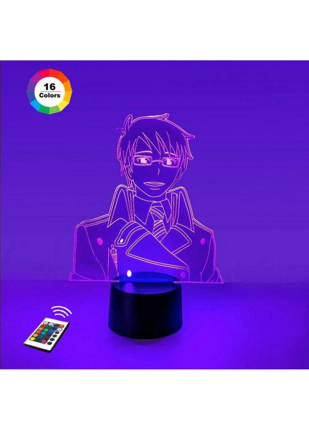 Ночник-светильник 3D "Юкио Окумура" 25х18 см 3DTOYSLAMP (266418270)