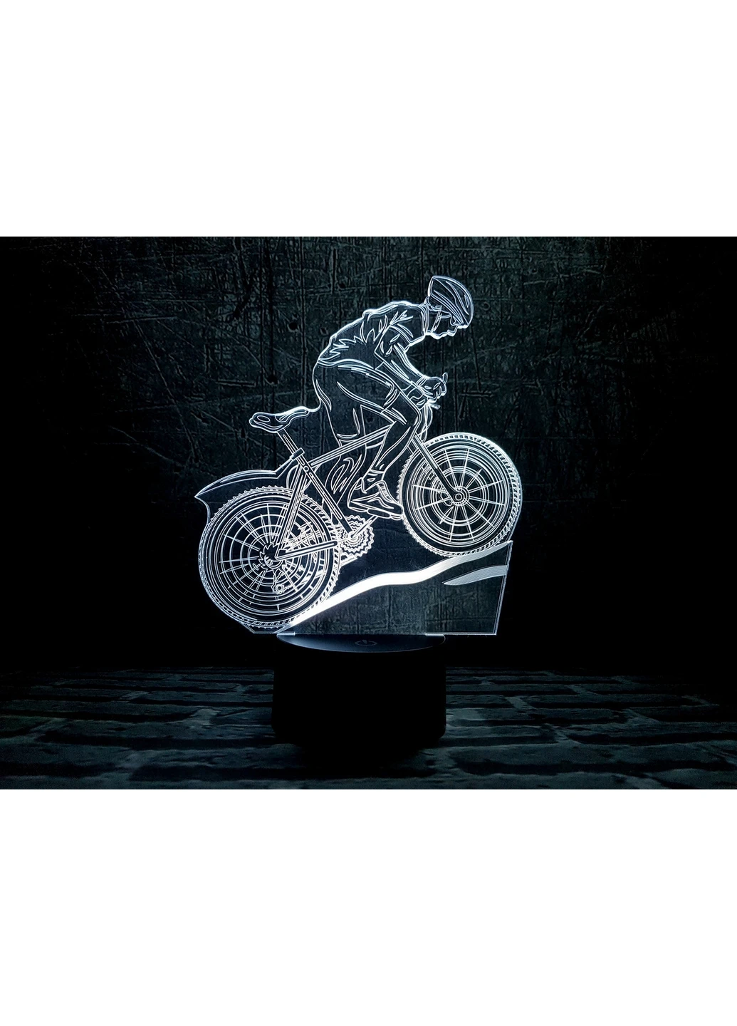 Змінна картинка для нічника-світильника 3D "Велосипед 3" 3DTOYSLAMP (266418583)