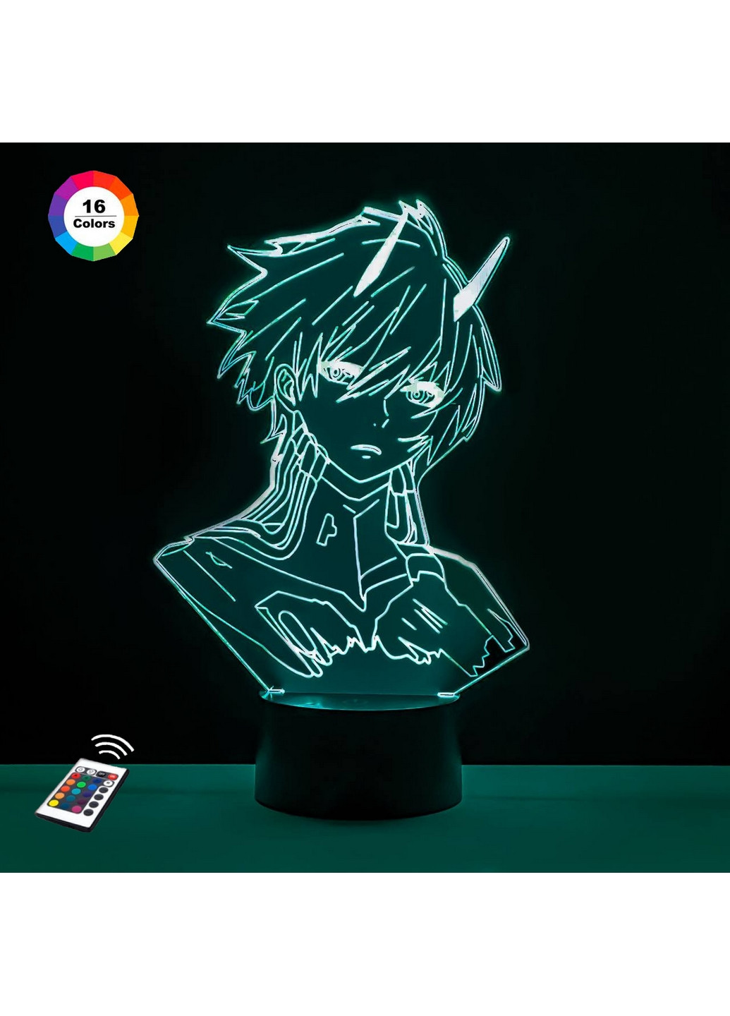 Ночник-светильник 3D "Юто" 20х17 см 3DTOYSLAMP (266419290)