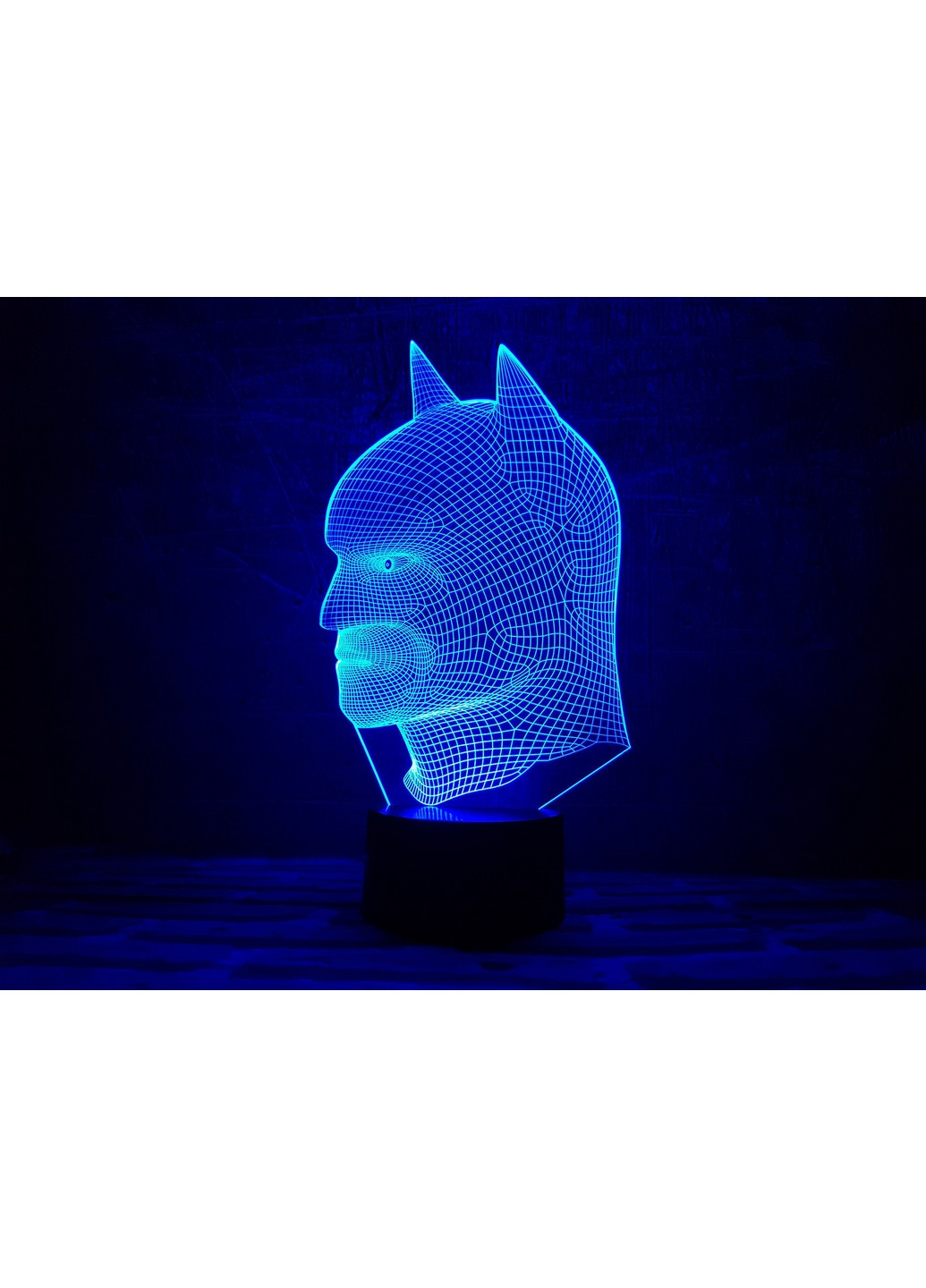 Нічник-світильник 3D "Бетмен 2" 25х15 см 3DTOYSLAMP (266418955)