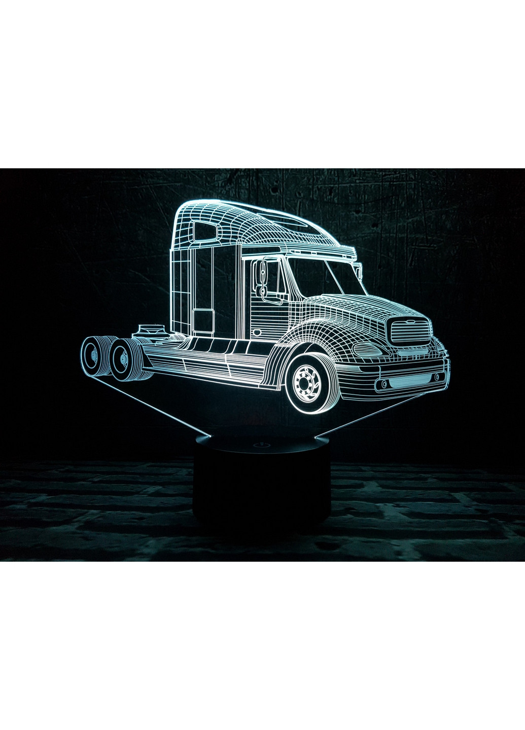 Нічник-світильник 3D "Автомобіль 9" 20х24 см 3DTOYSLAMP (266418424)