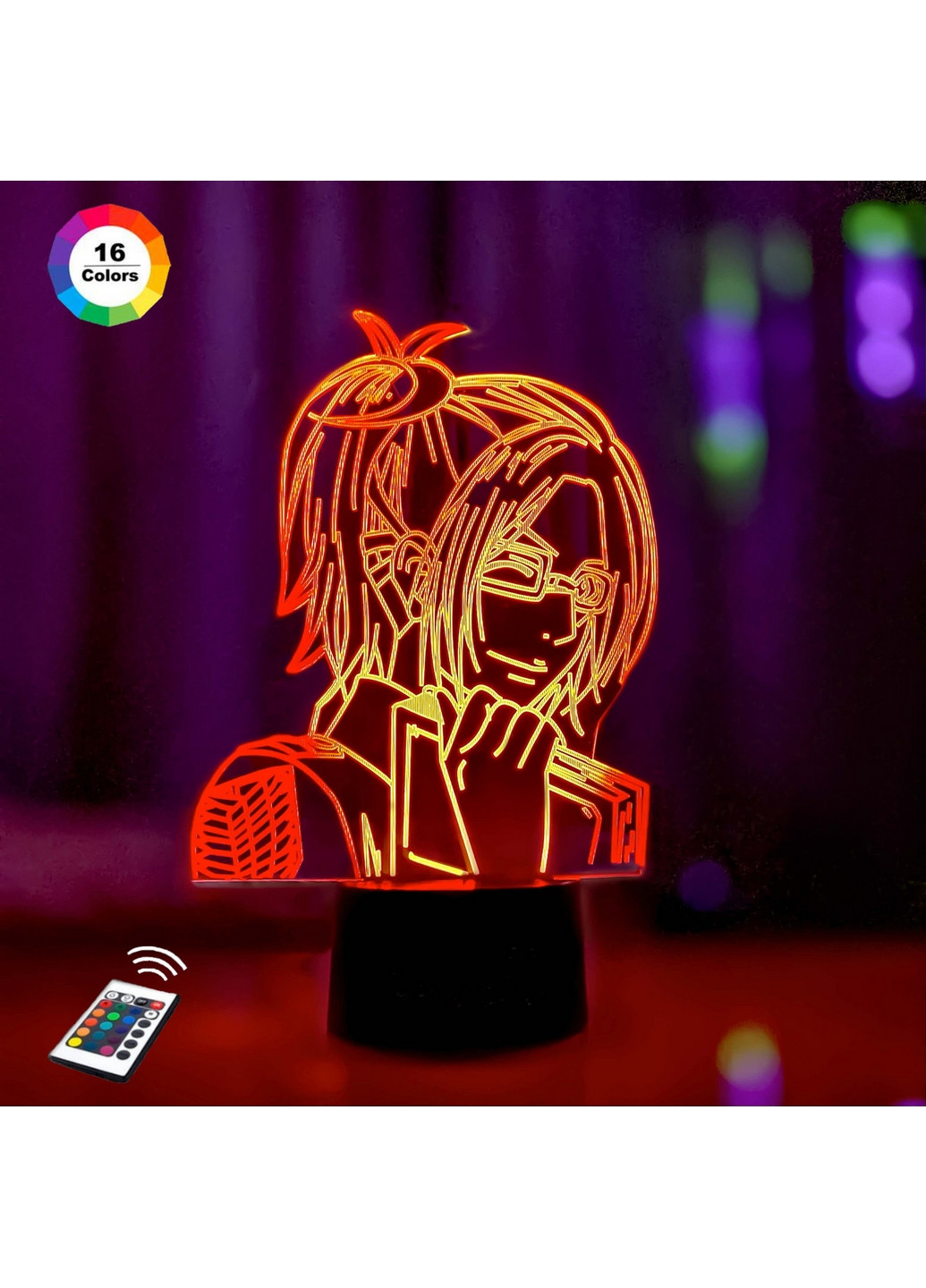 Ночник-светильник 3D "Ханджи Зое" 24х18 см 3DTOYSLAMP (266418305)