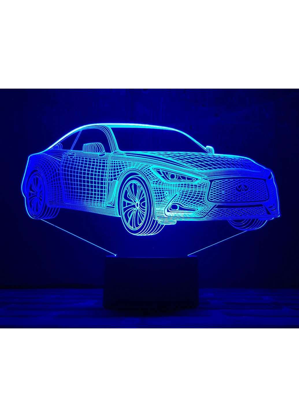 Змінна картинка для нічника-світильника 3D "Автомобіль 21" 3DTOYSLAMP (266418964)