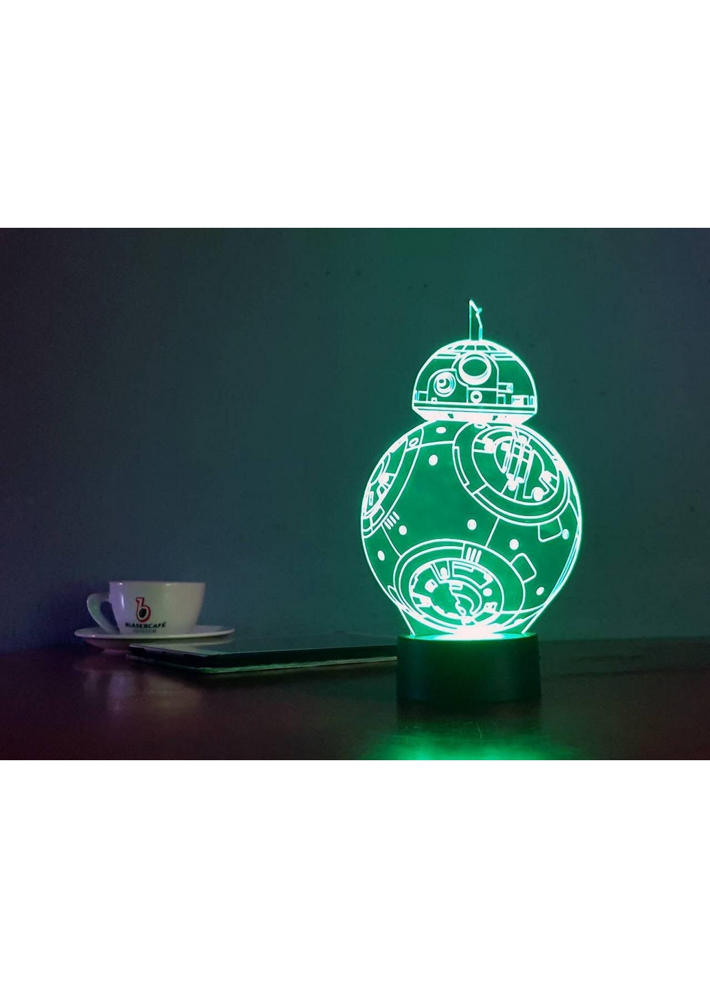 Ночник-светильник 3D «ВВ 8» 18х10х9,5 см 3DTOYSLAMP (266418565)
