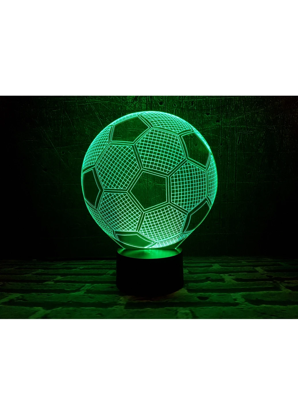 Змінна картинка для нічника-світильника 3D "Футбольний м'яч" 3DTOYSLAMP (266418928)