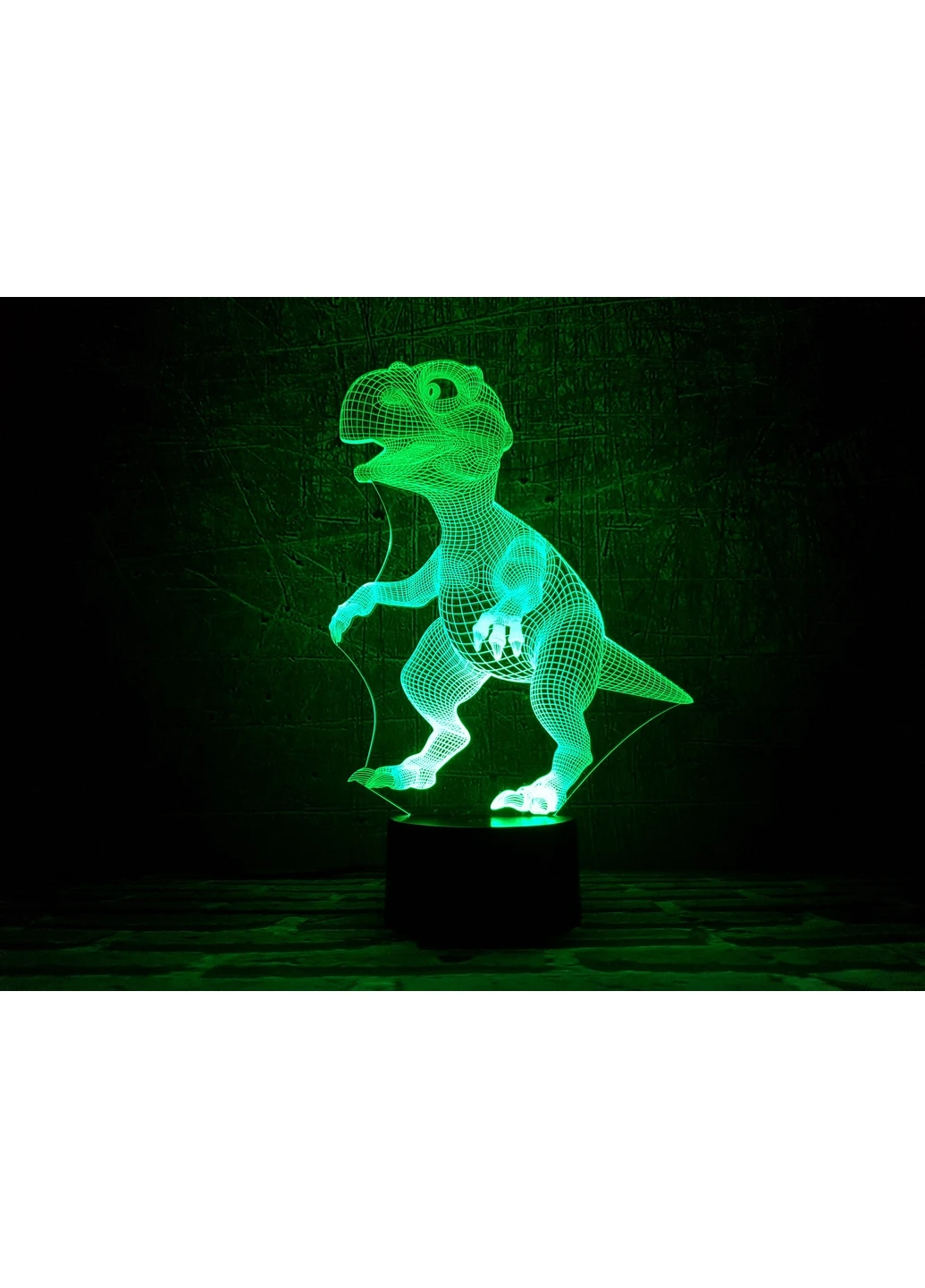 Змінна картинка для нічника-світильника 3D "Динозаврик" 3DTOYSLAMP (266419161)