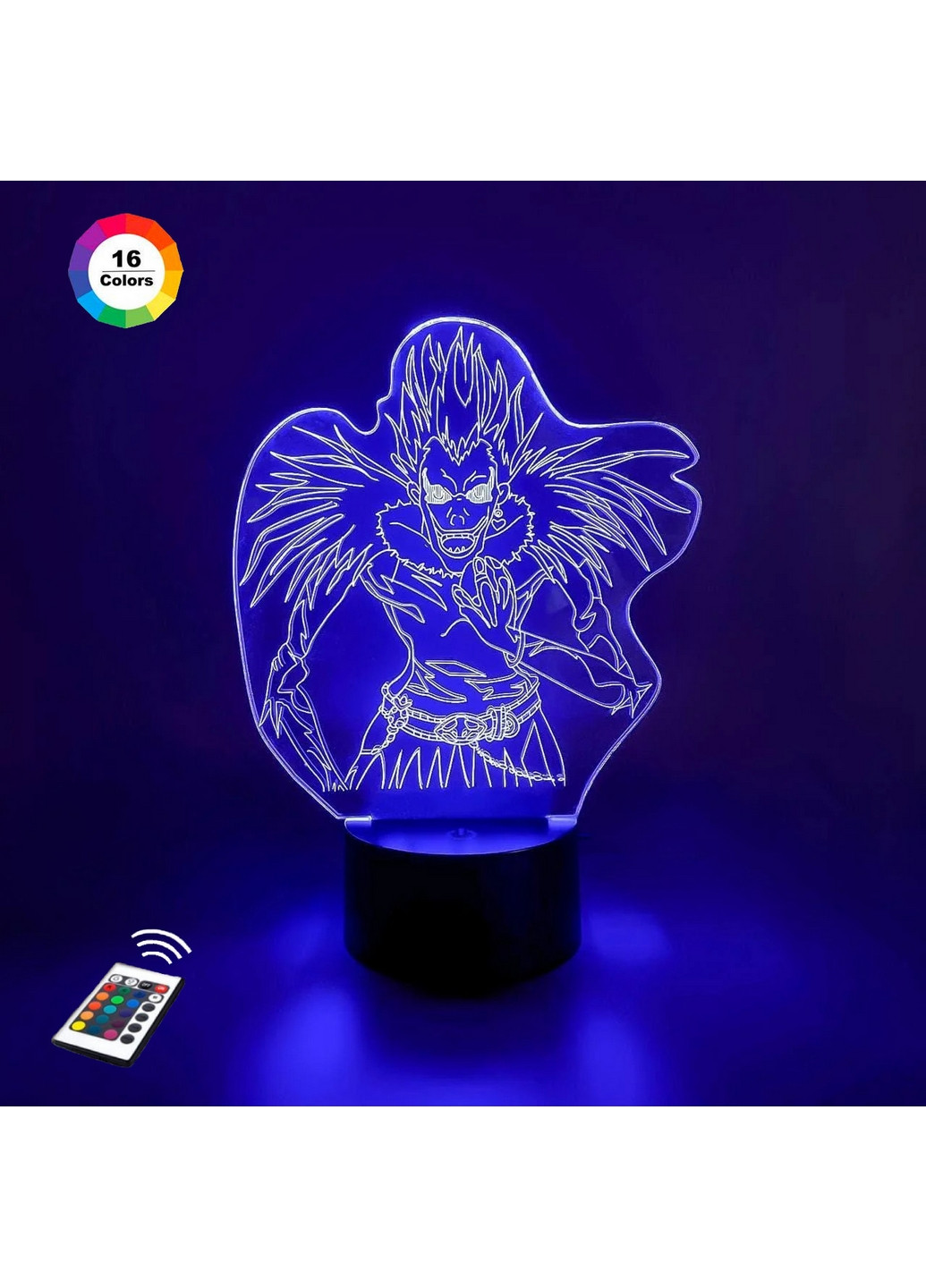 Нічник-світильник 3D "Рюк" 24х17 см 3DTOYSLAMP (266418609)