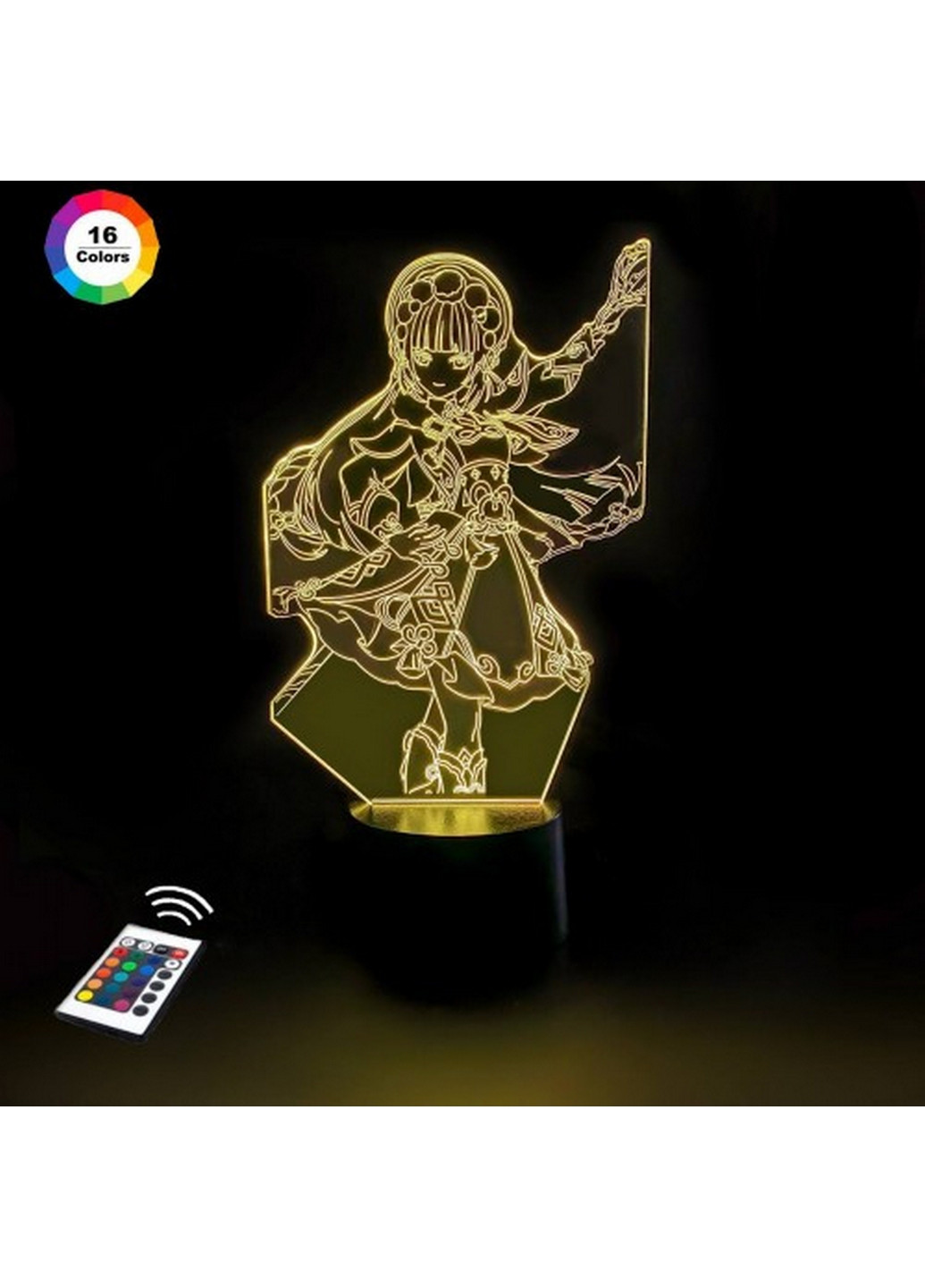 Ночник-светильник 3D "Юнь Цзинь" 24х15 см 3DTOYSLAMP (266418334)