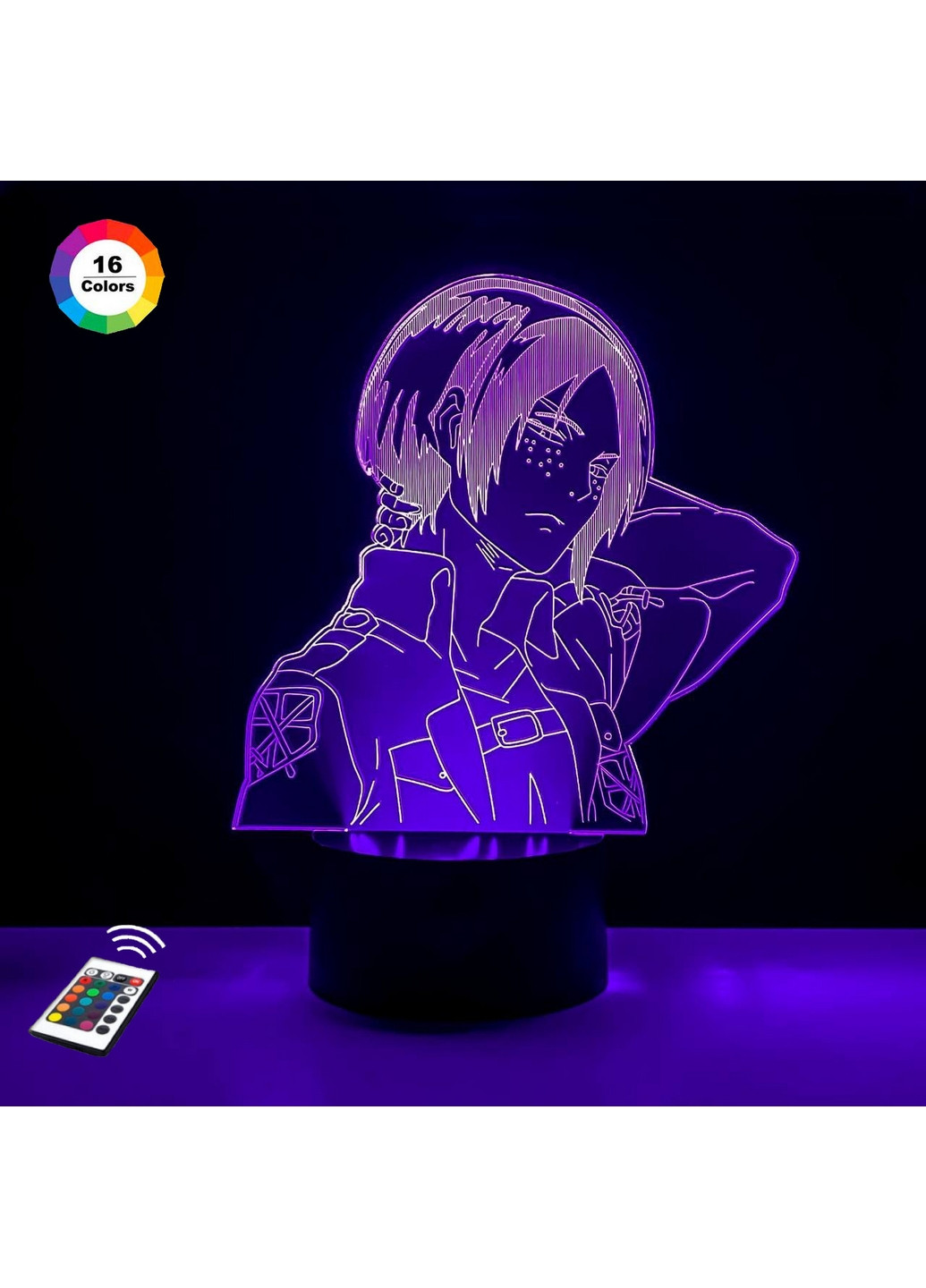 Ночник-светильник 3D "Имир" 20х17 см 3DTOYSLAMP (266419055)