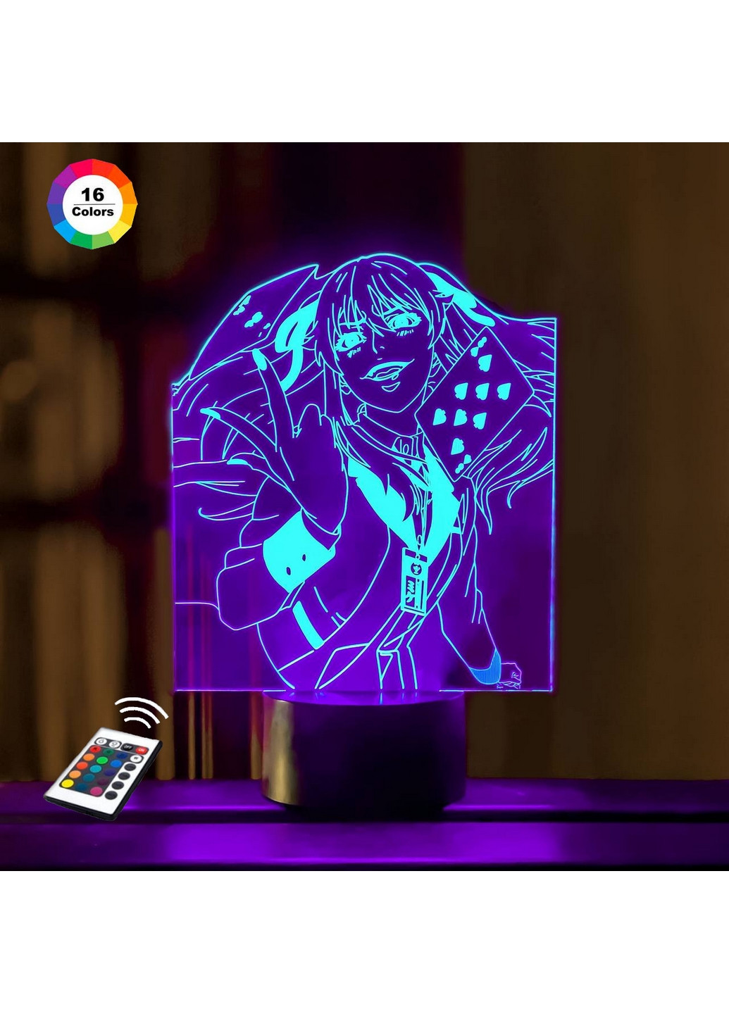 Ночник-светильник 3D "Юмэко Джаби 3" 20х17 см 3DTOYSLAMP (266418915)