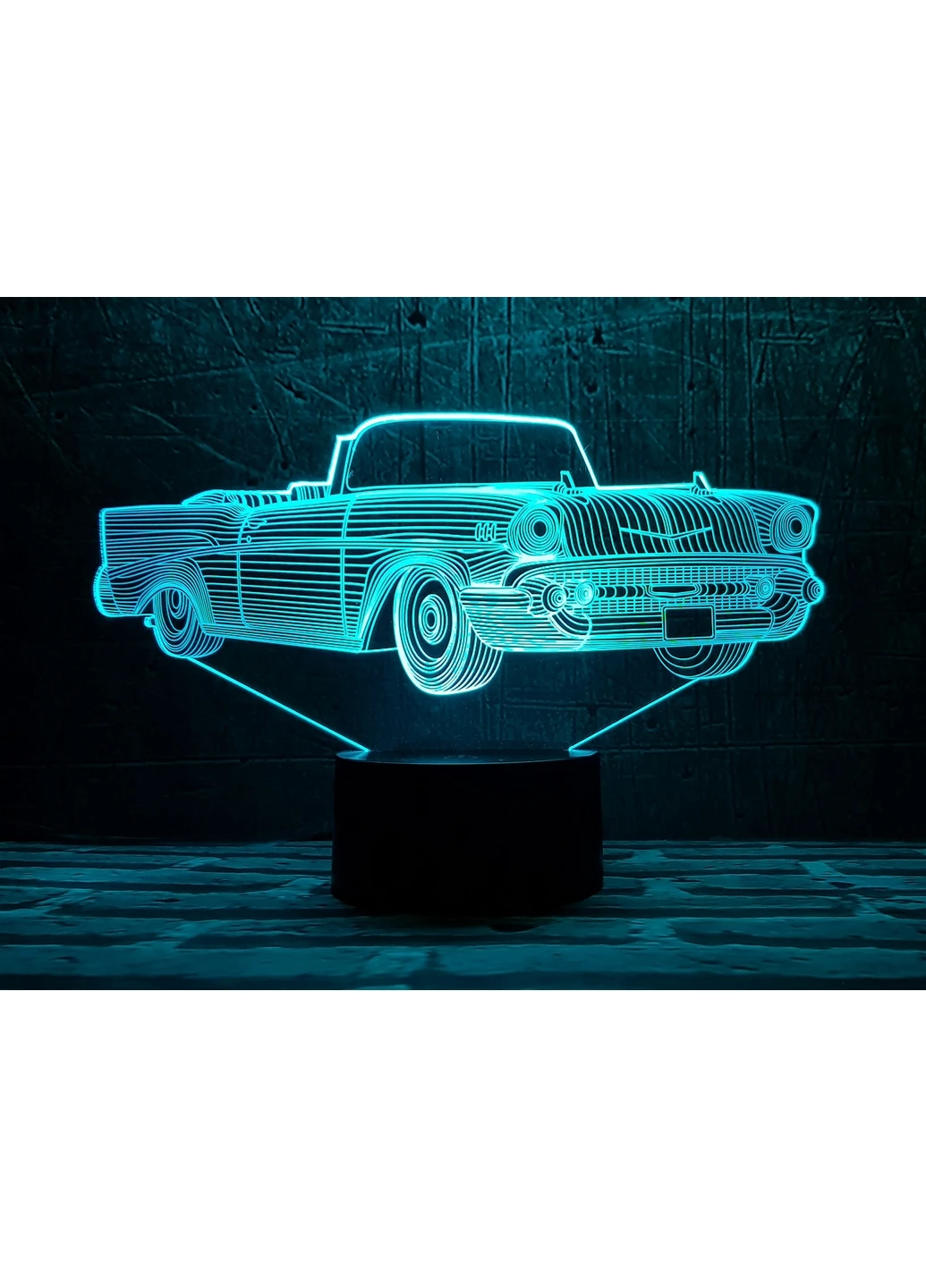 Змінна картинка для нічника-світильника 3D "Автомобіль 20" 3DTOYSLAMP (266419037)