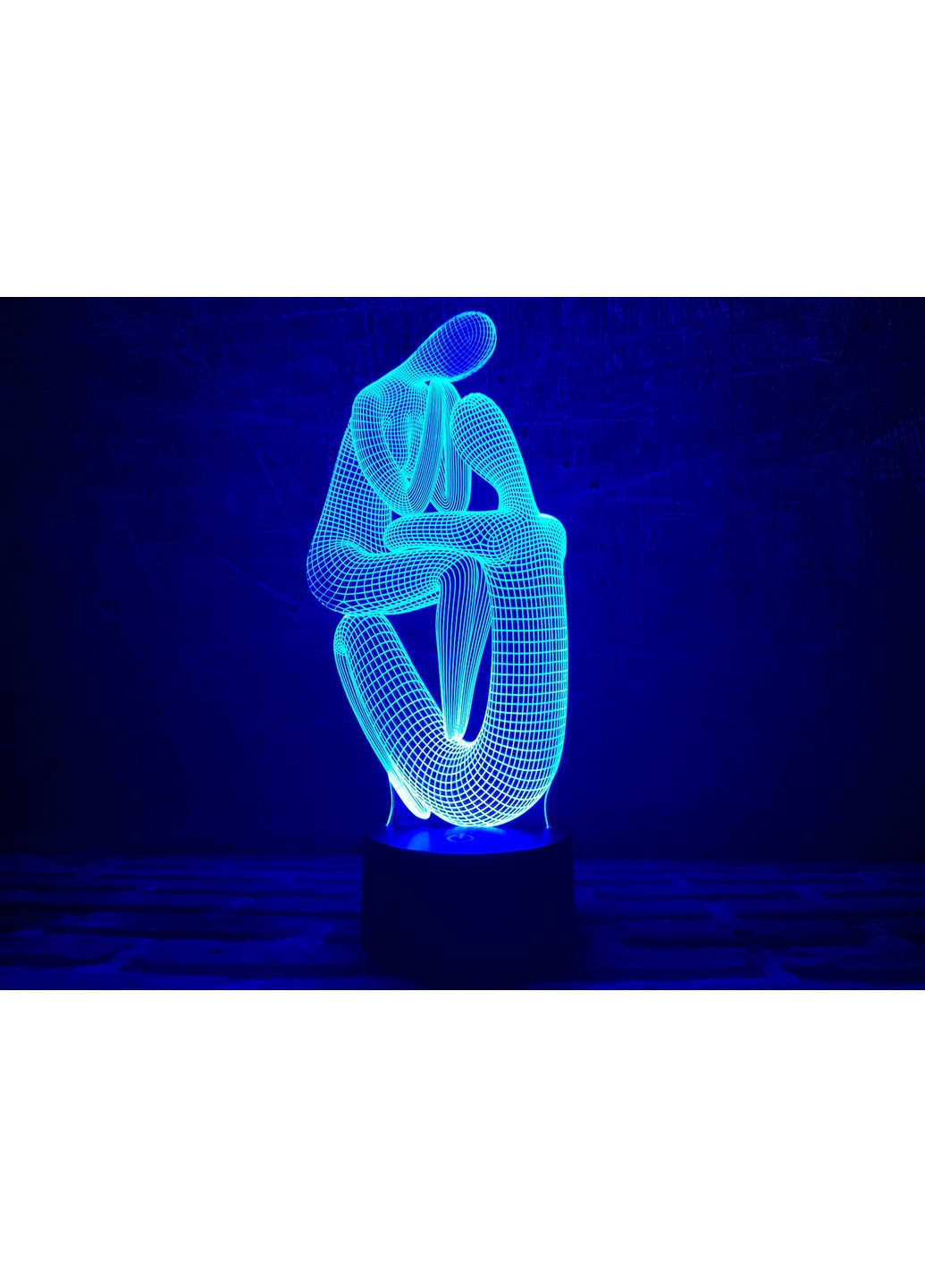 Нічник-світильник 3D "Медитація 2" 26х13 см 3DTOYSLAMP (266418578)