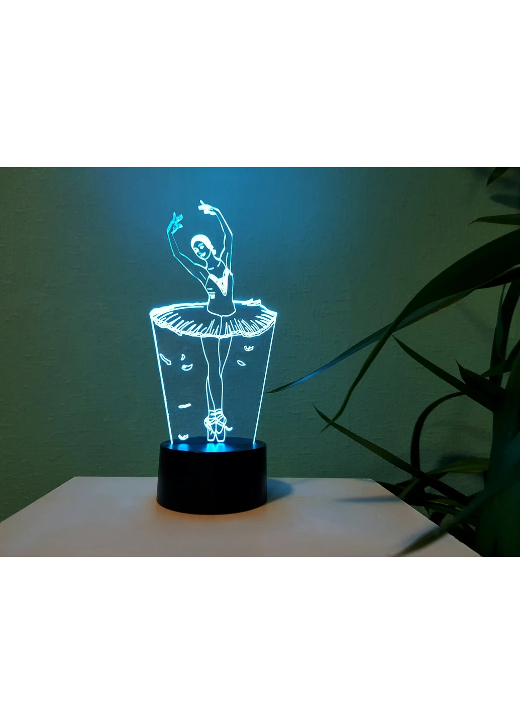 Сменная картинка для ночника-светильника 3D "Балерина" 3DTOYSLAMP (266419530)