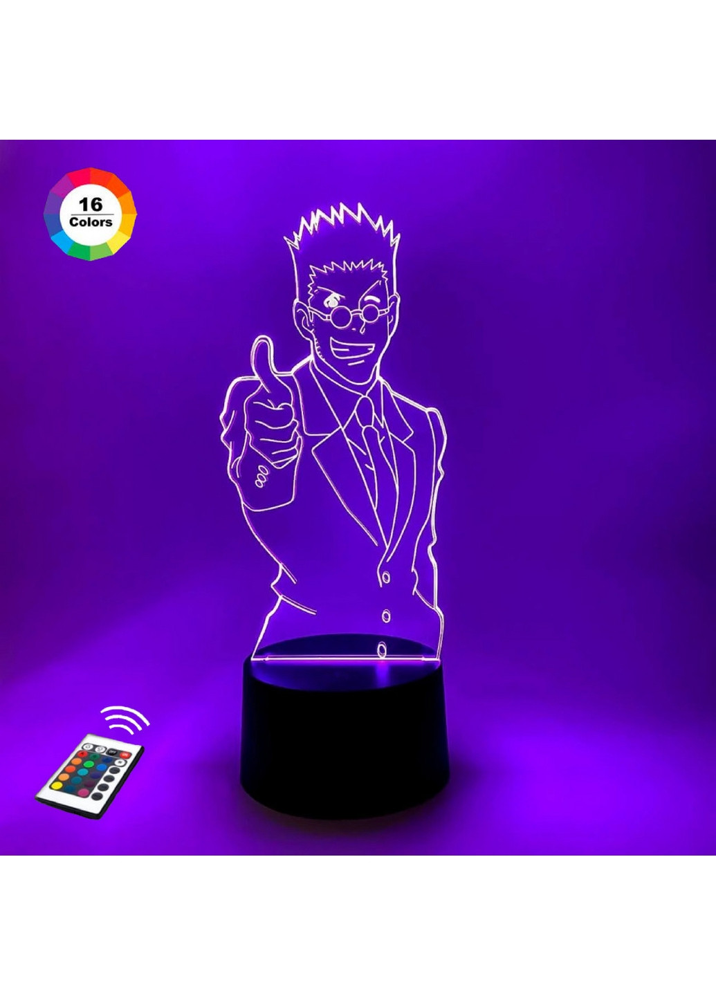 Ночник-светильник 3D "Леорио" 25х10 см 3DTOYSLAMP (266419423)