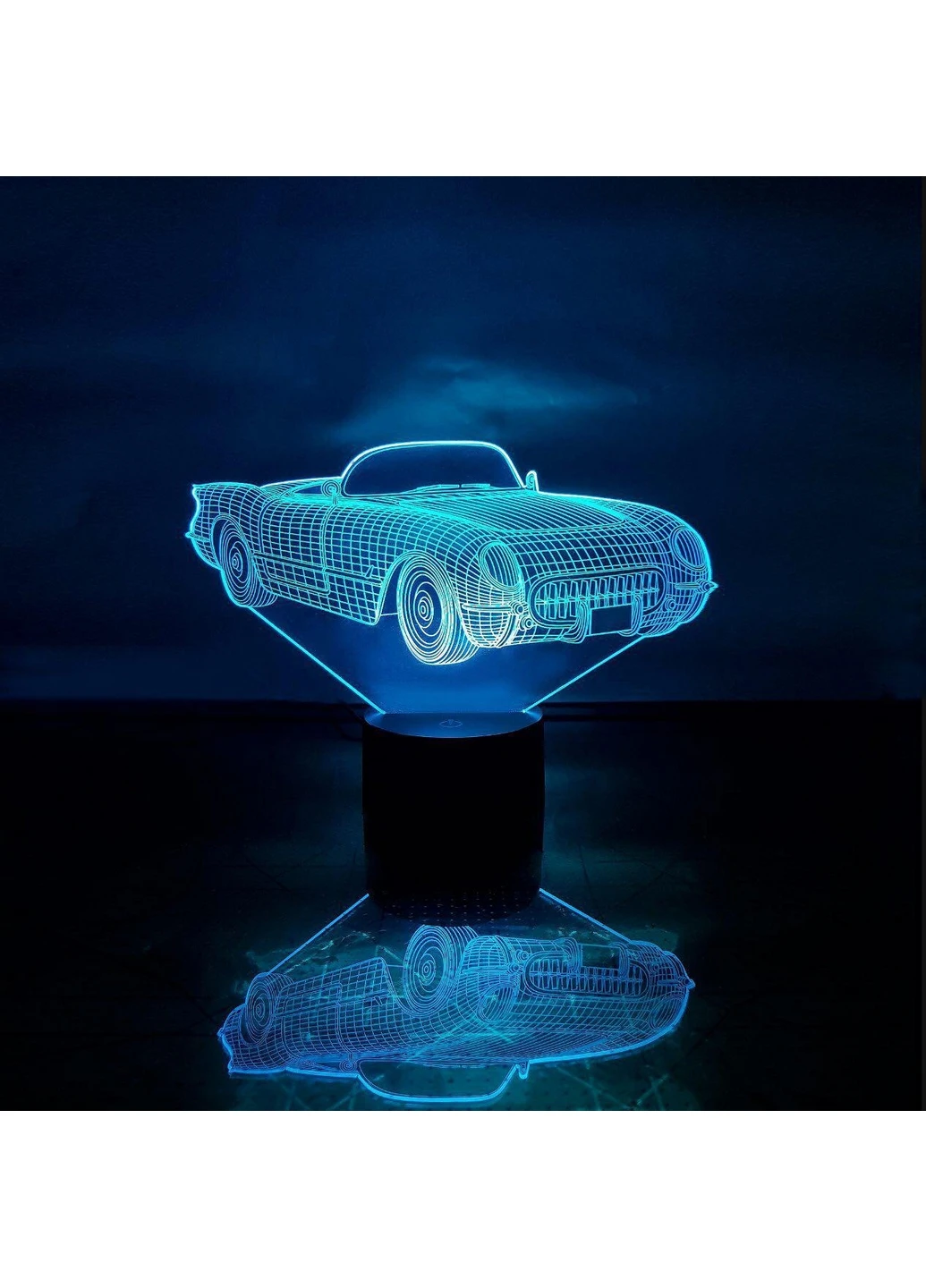 Змінна картинка для нічника-світильника 3D "Автомобіль 23" 3DTOYSLAMP (266419633)