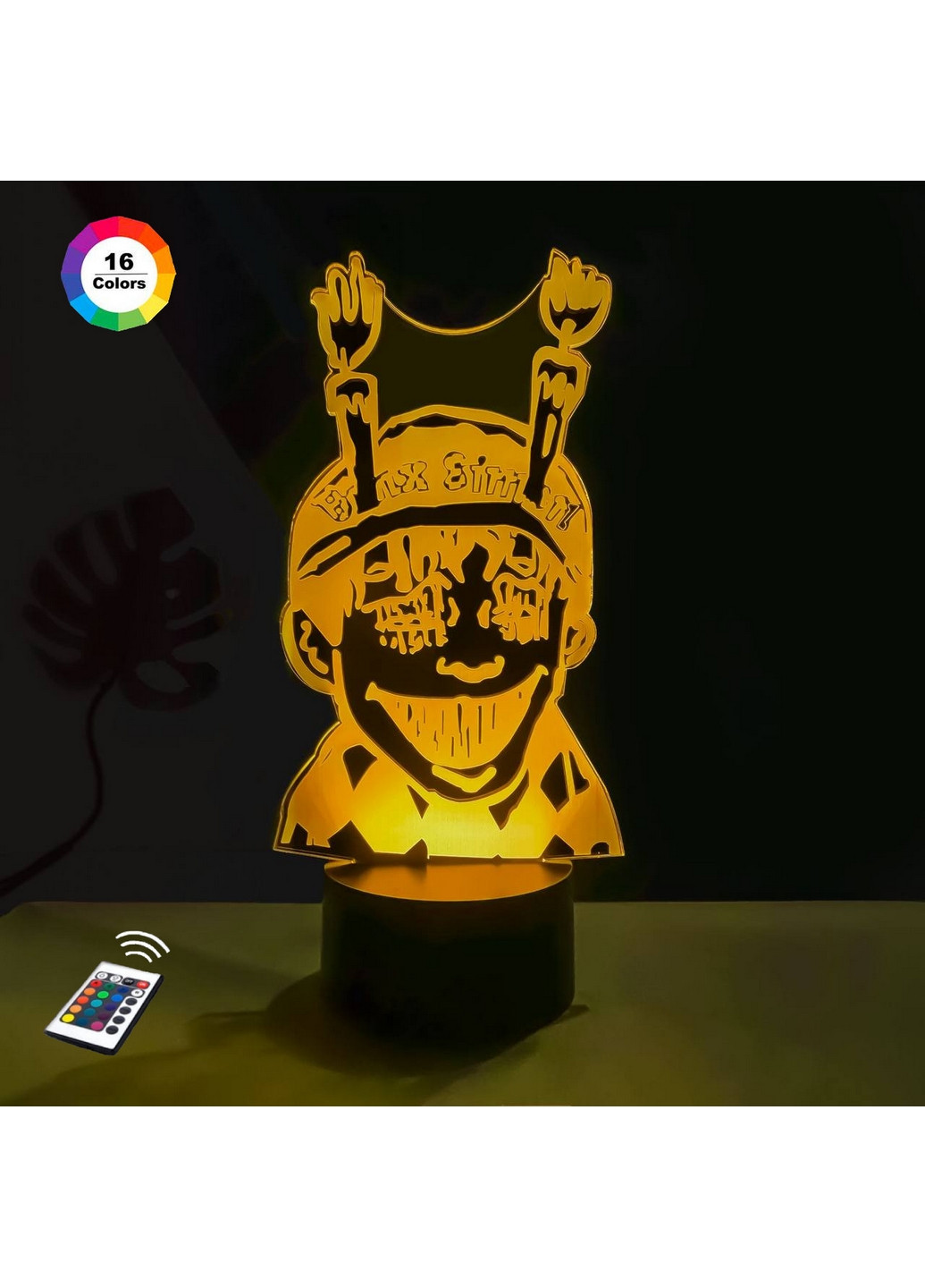 Нічник-світильник 3D "Соуджі" 20х17 см 3DTOYSLAMP (266419675)