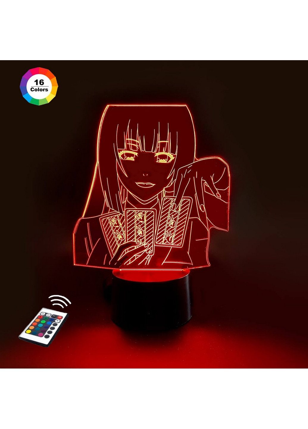 Ночник-светильник 3D "Юмэко Джаби" 20х17 см 3DTOYSLAMP (266419324)