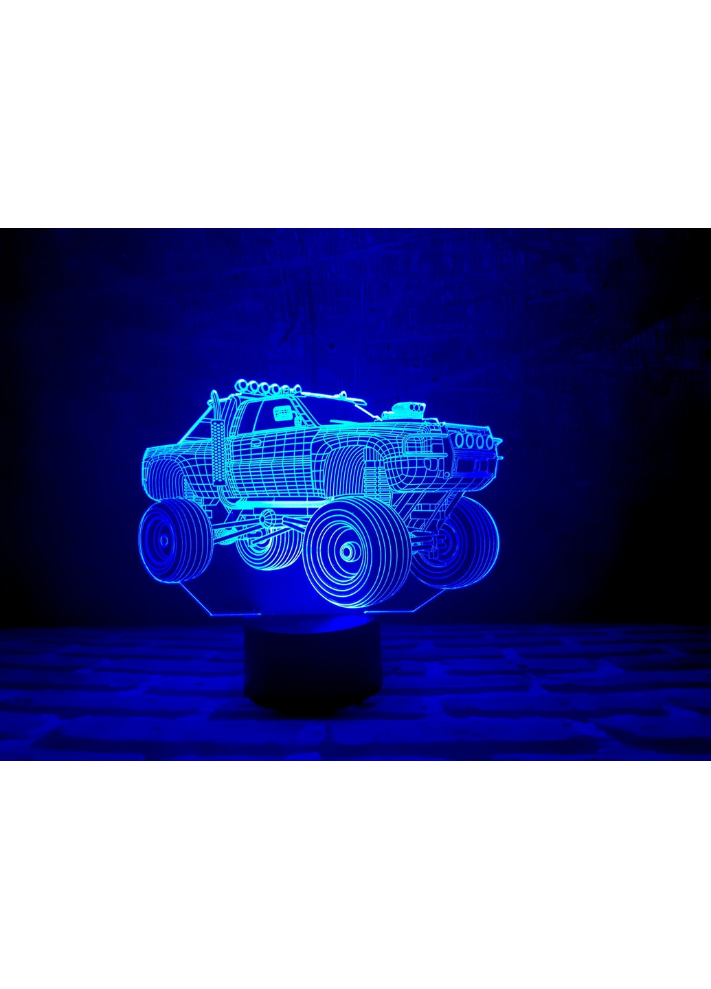 Ночник-светильник 3D "Автомобиль 4" 19х23 см 3DTOYSLAMP (266420277)